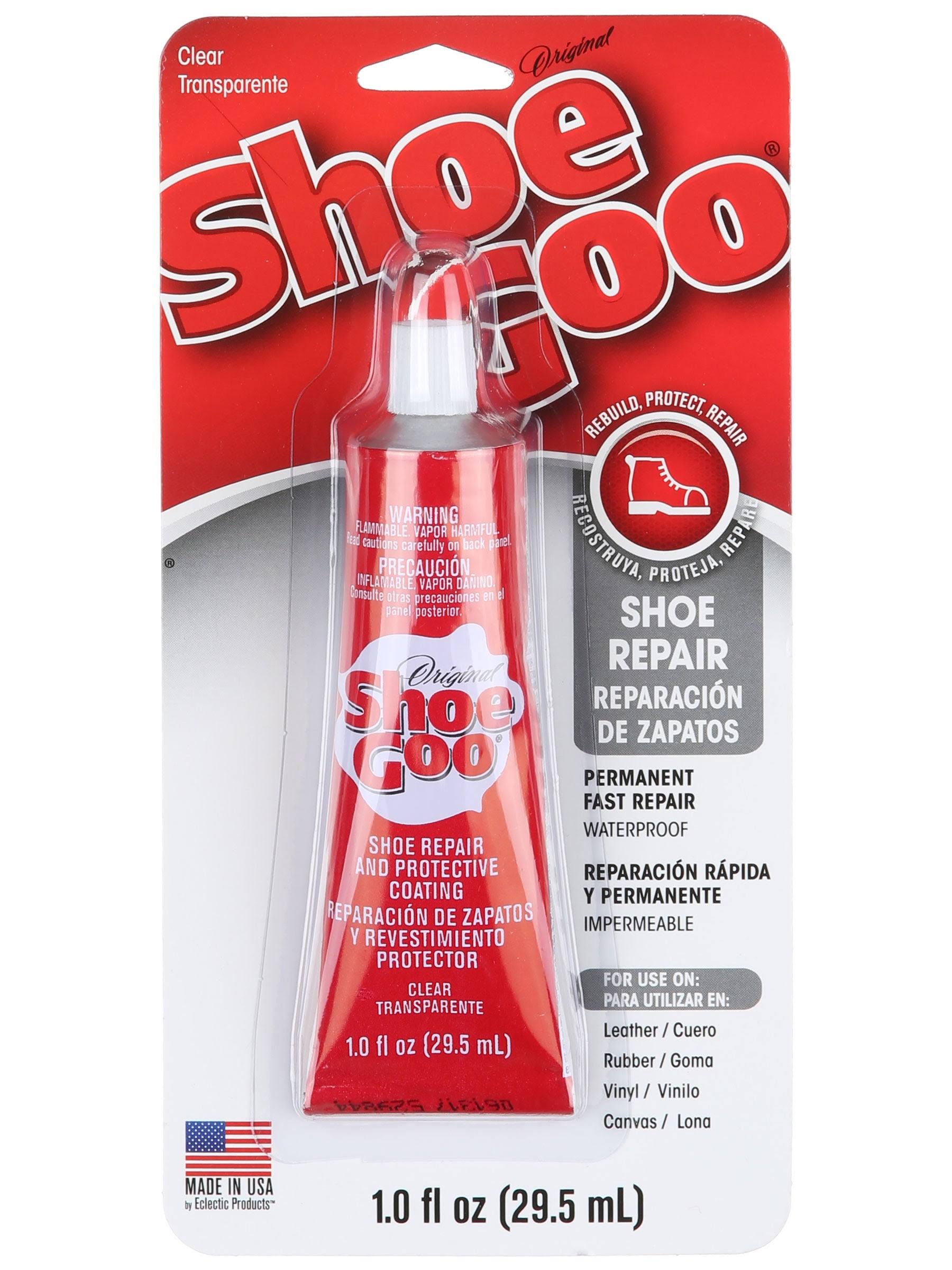 Shoe Goo Shoe Repair Adhesive, Clear - 1 oz tube