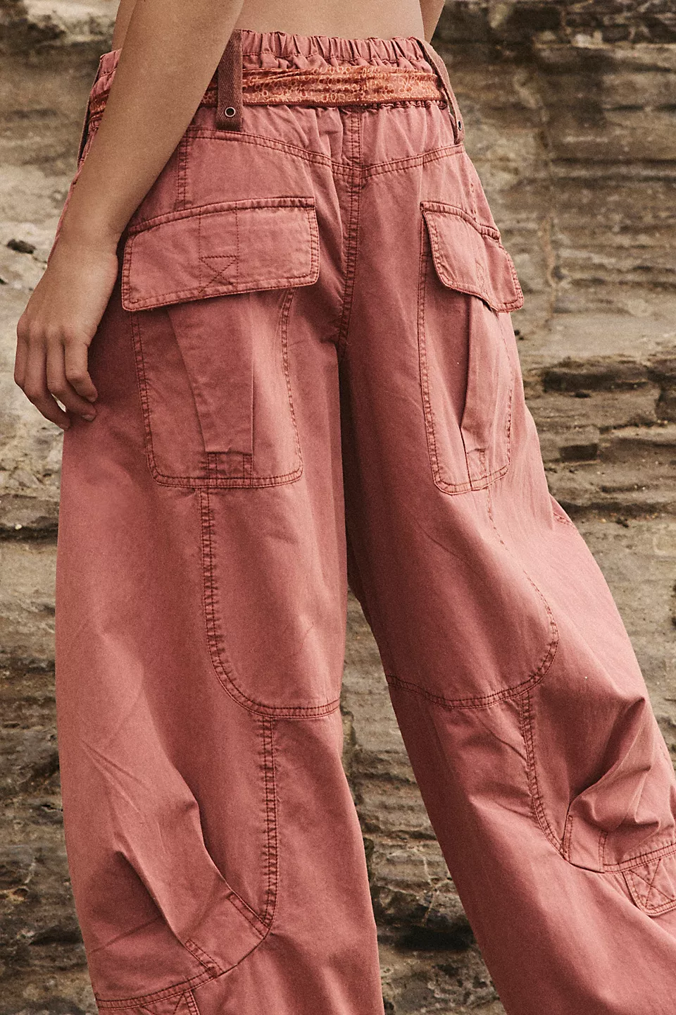 We The Free Onset Pull-On Cargo Pants-Paper Lantern