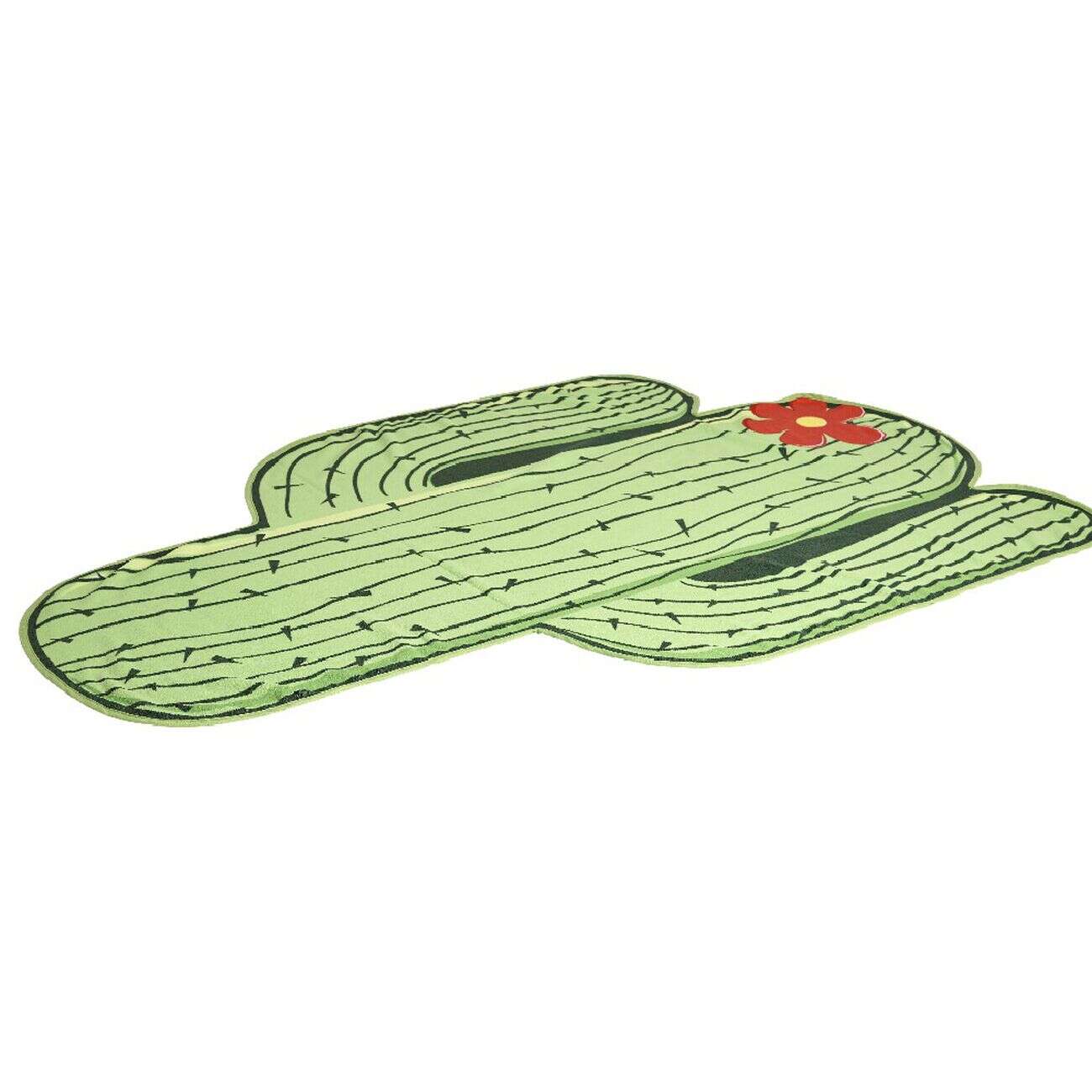 Serviette drap de plage design cactus