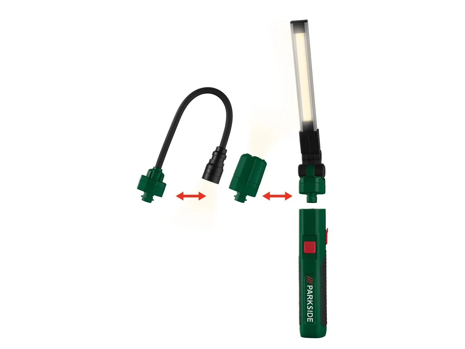PARKSIDE Lampe multifonction rechargeable 3 en 1 PAML 2000 A1