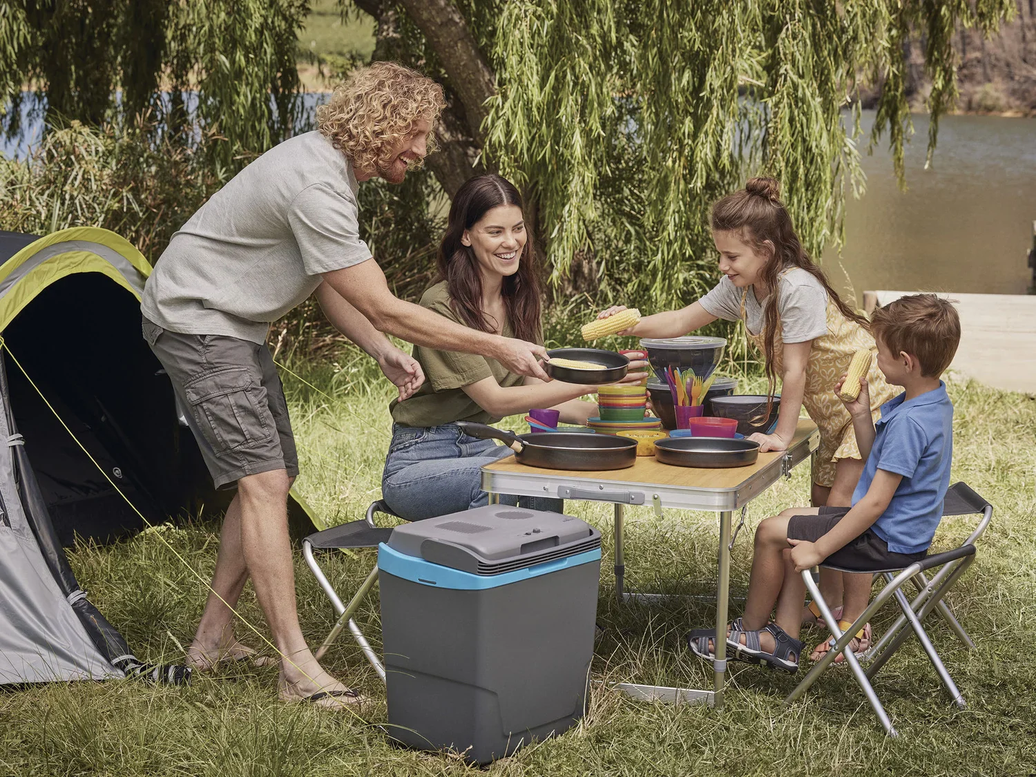 Rocktrail Set table et tabourets de camping