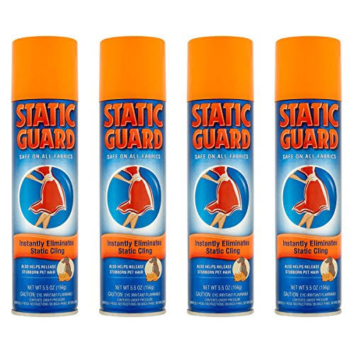 Static Guard Spray 5.5oz 4-Pack