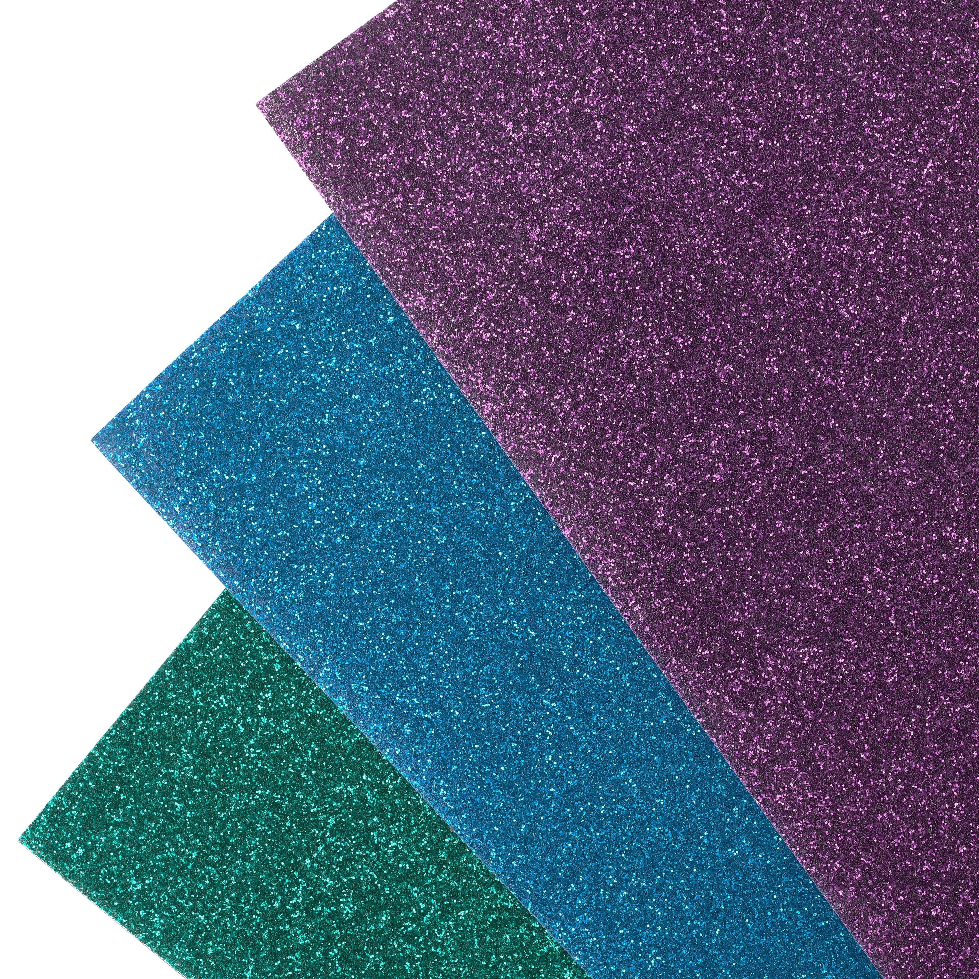 6 Packs: 3 ct. (18 total) Cricut® Glitter Iron-On�?Jewels Sampler