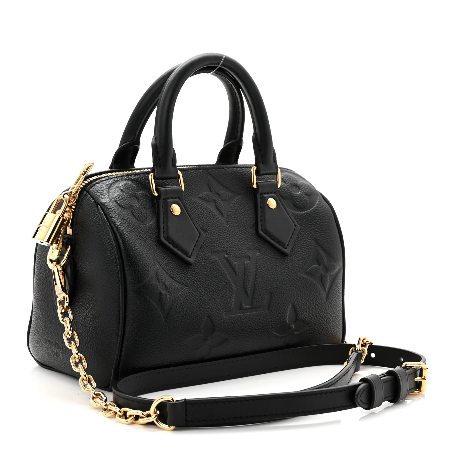 Empreinte Monogram Giant Speedy Bandouliere 20 Black