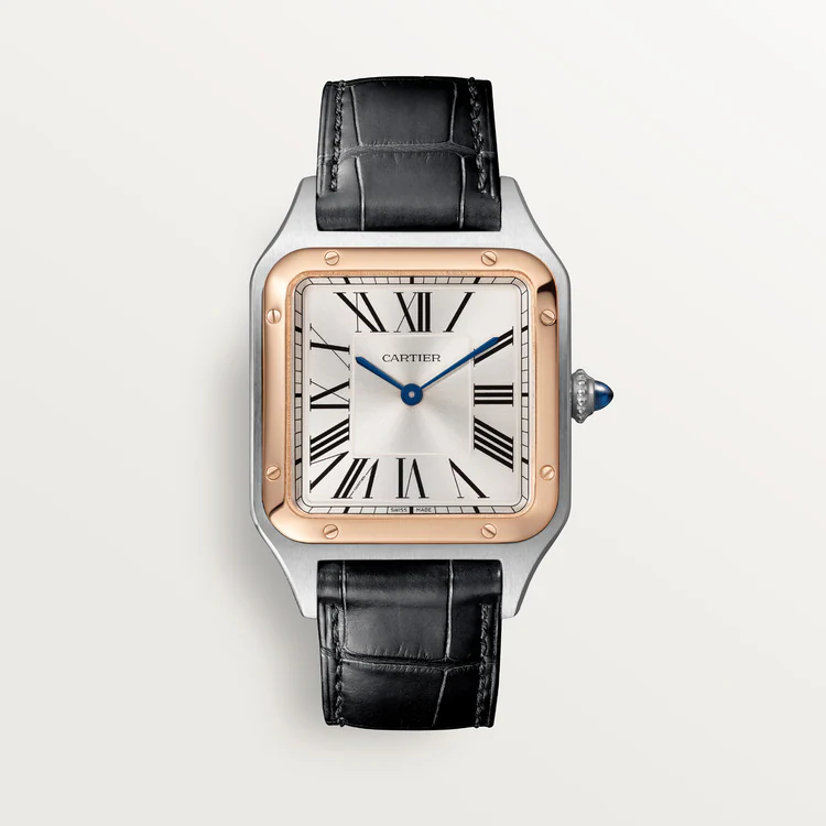[Super Clone]SANTOS-DUMONT RoseGoldMix 38mm