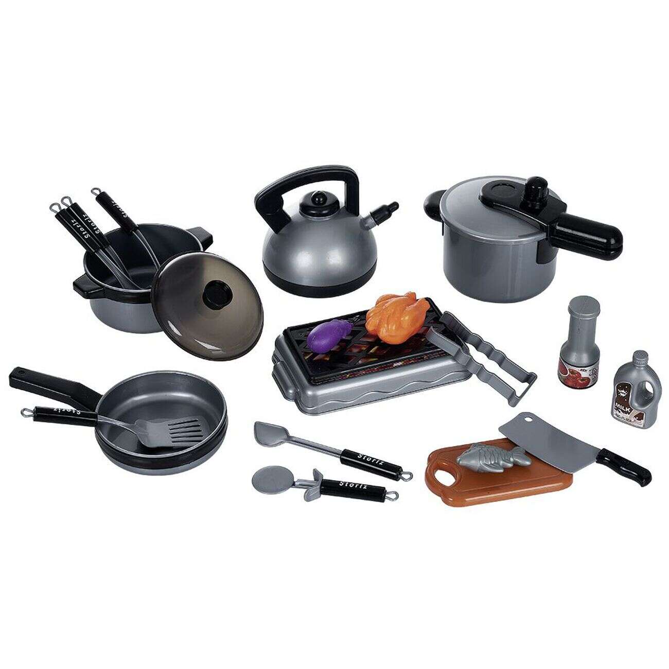 Dinette batterie avec ustensiles de cuisine Storiz 19 pièces