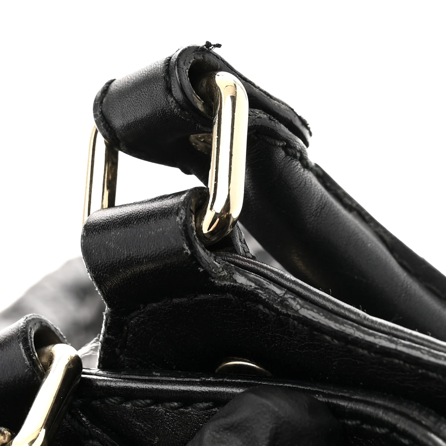 Snakeskin Large Sukey Tote Black