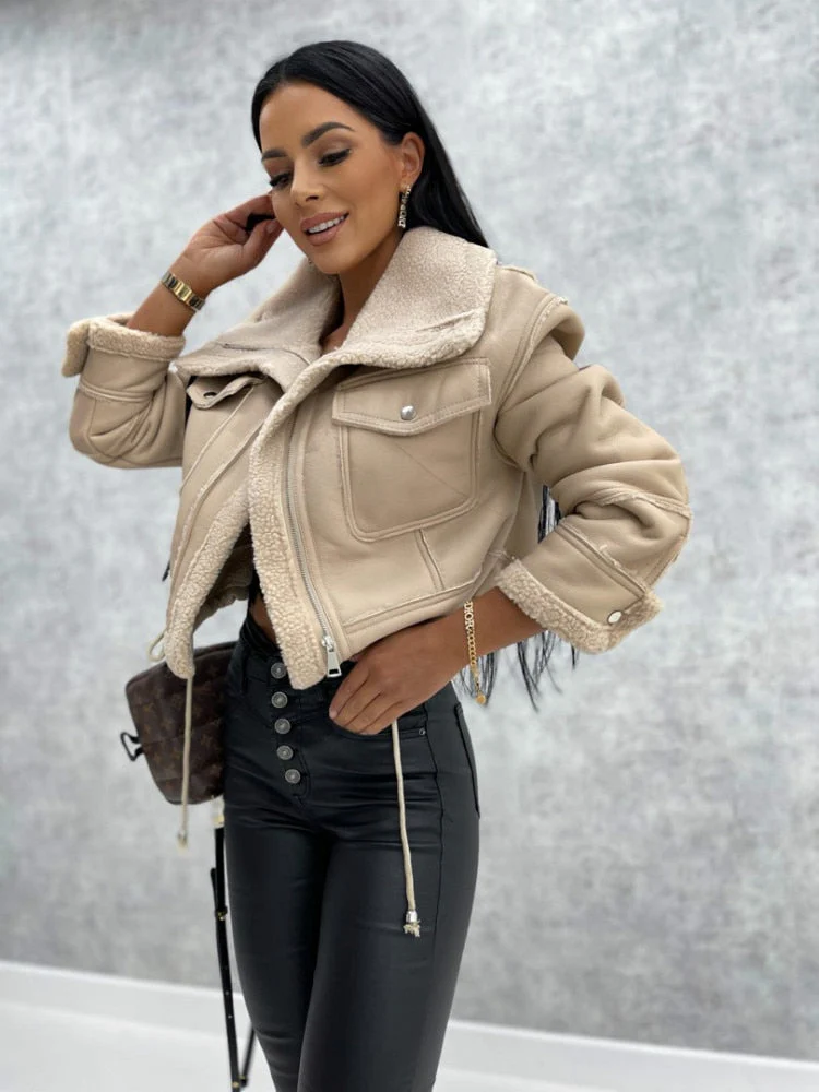 Anya - Blouson motard végétalien