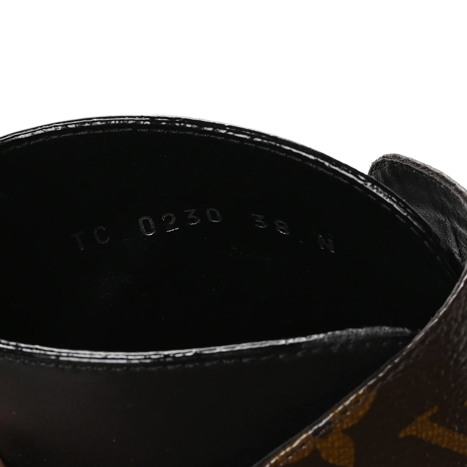 Calfskin Monogram Discovery Flat Ankle Boots 38 Black