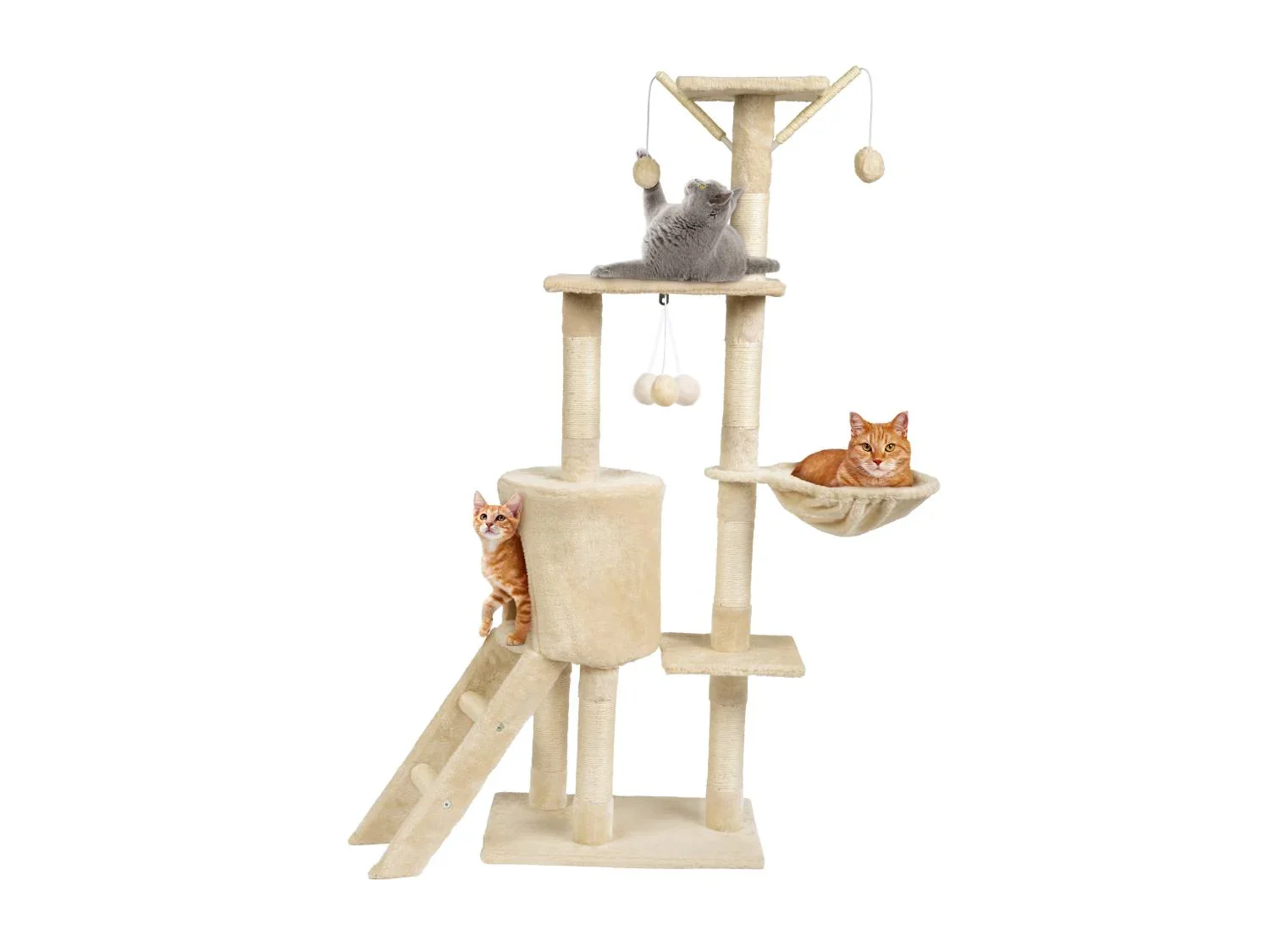 zoofari Arbre  chat, 84 x 42 x 139 cm