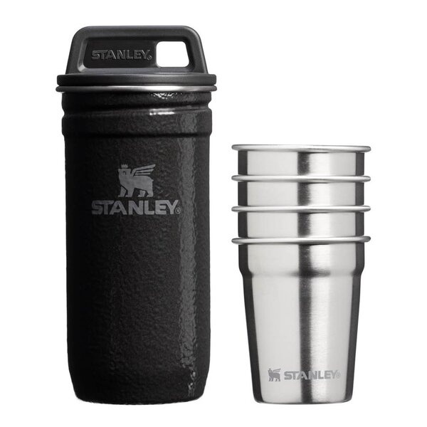 Adventure shotglass 6 cl 4 stk svart