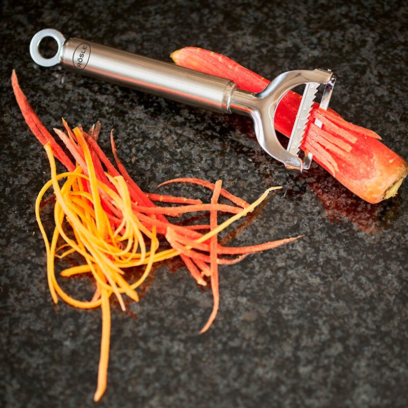 Julienneskreller i rustfritt stål 17 cm