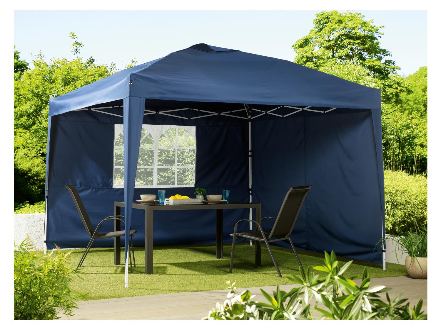 LIVARNO home Tonnelle pliante de jardin en aluminium, 3 x 2,6 x 3 m