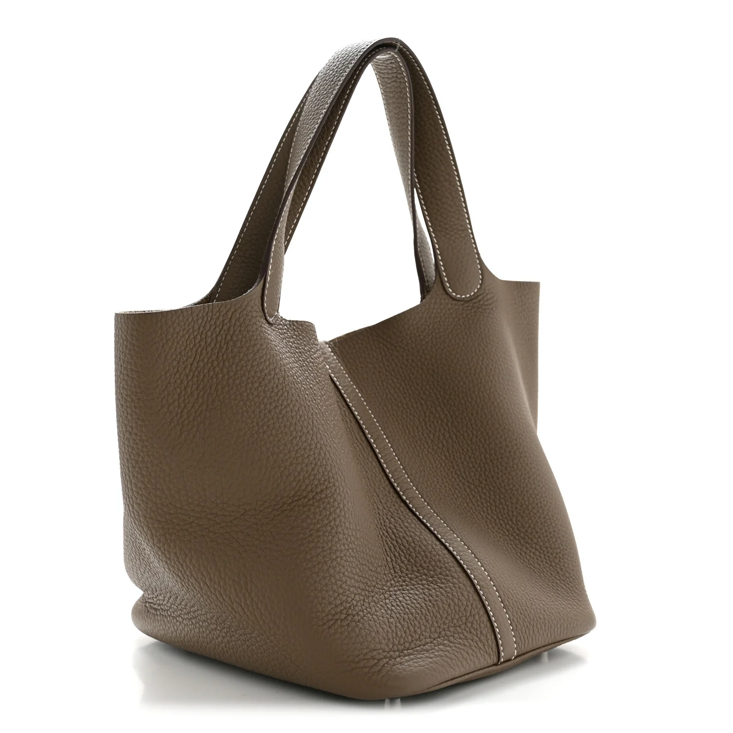 Taurillon Clemence Picotin Lock 22 MM Etoupe