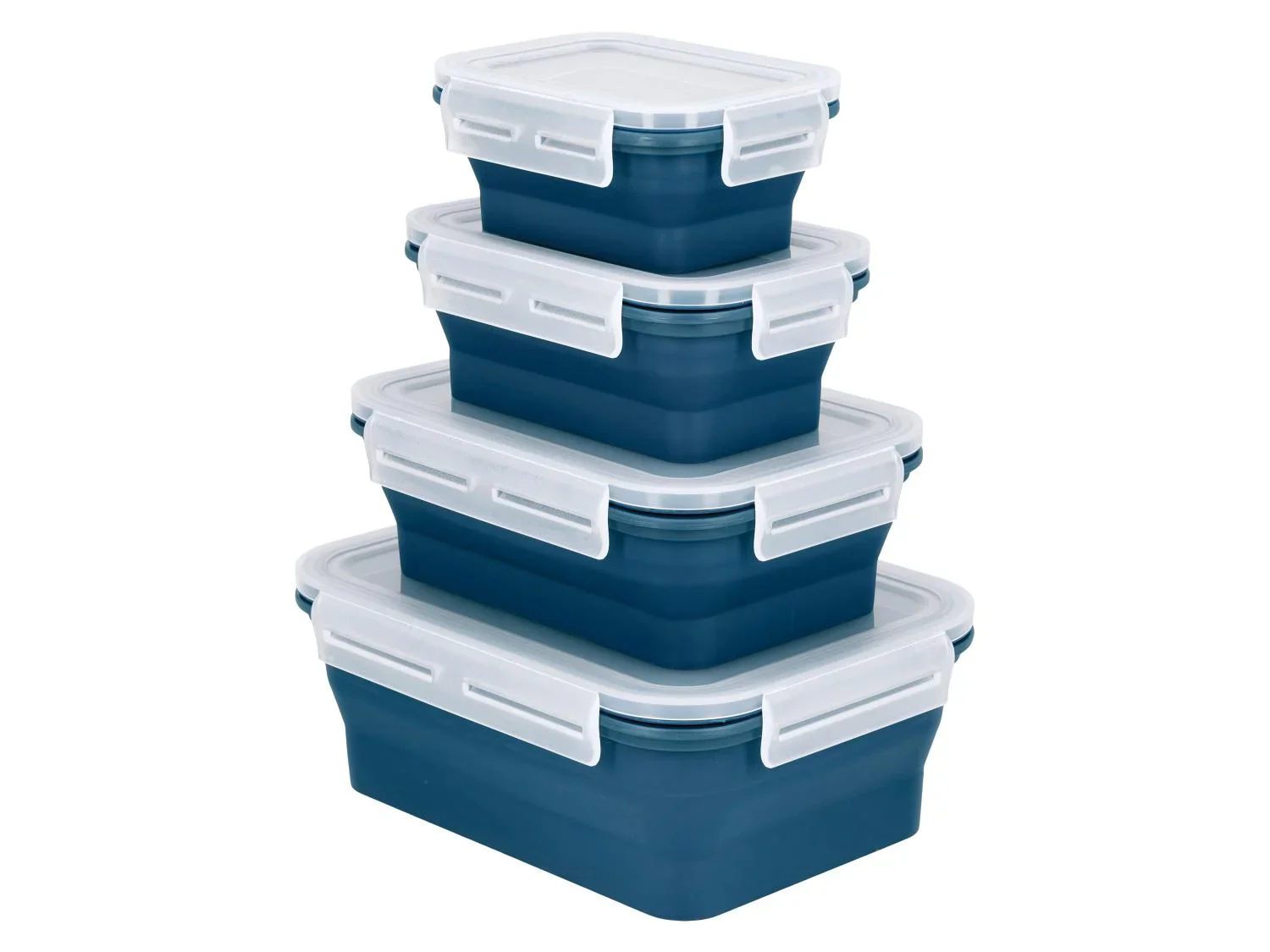 SILVERCREST Sets de 4 botes de conservation