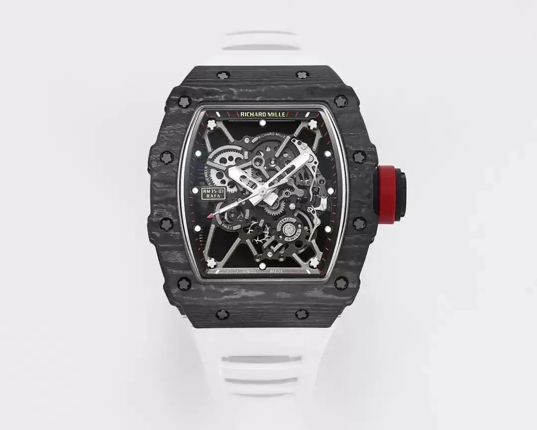 Richard Mille RM35-01 BBR Factory Skeleton Dial Rubber Strap