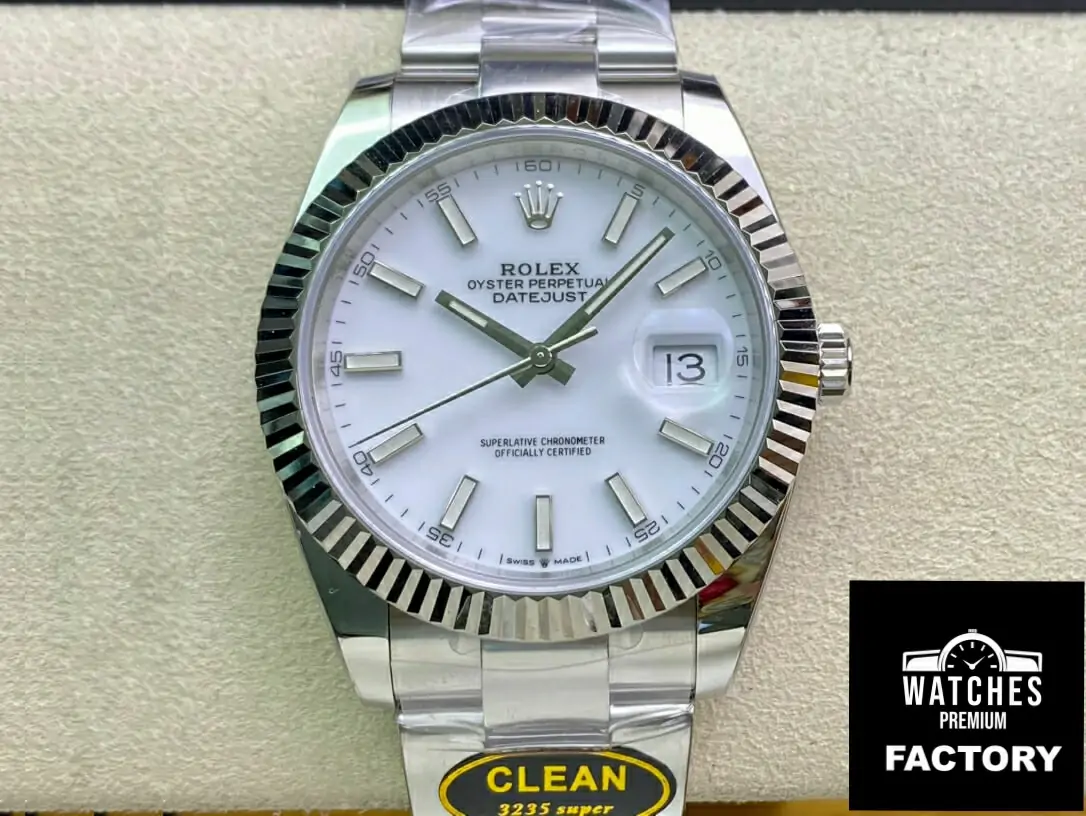 Rolex Datejust M126334-0009 Clean Factory White Dial