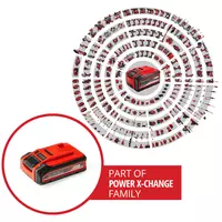 Batterie 18 V 4,0 Ah Power-X-Change Plus