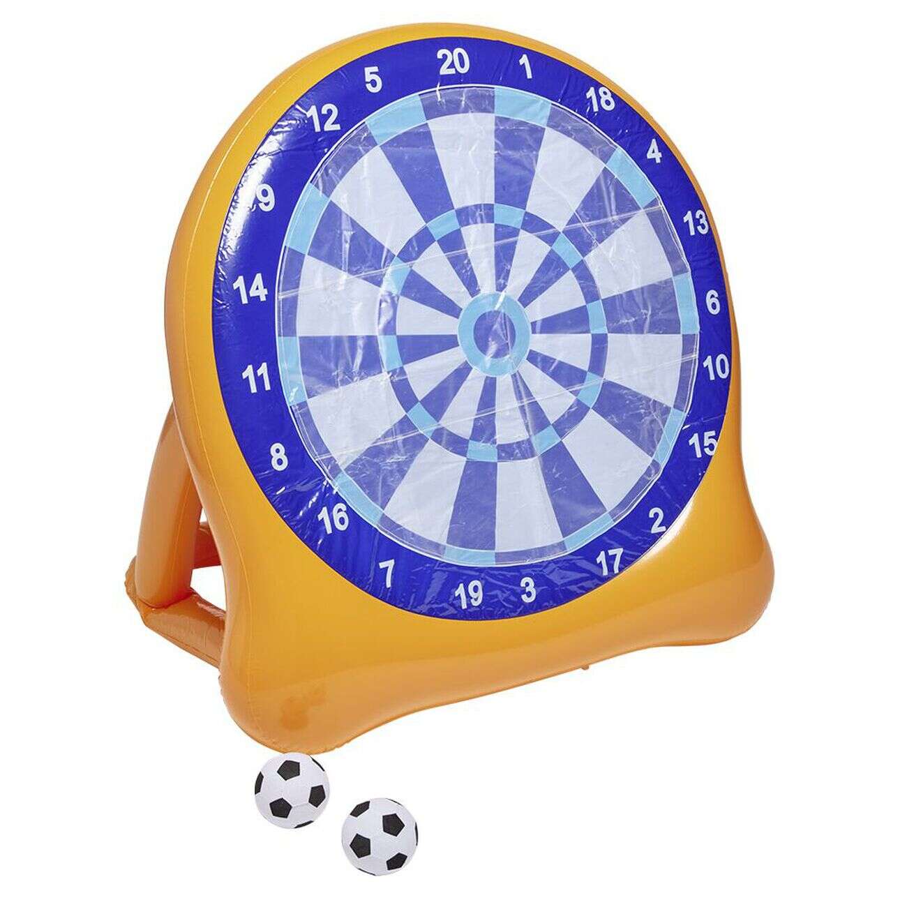 Cible foot à scratch XL gonflable