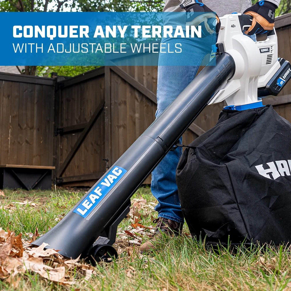 40V Cordless Leaf Vacuum Kit, (1) 4.0Ah Lithium-Ion Battery(Battery Included) - Image 4