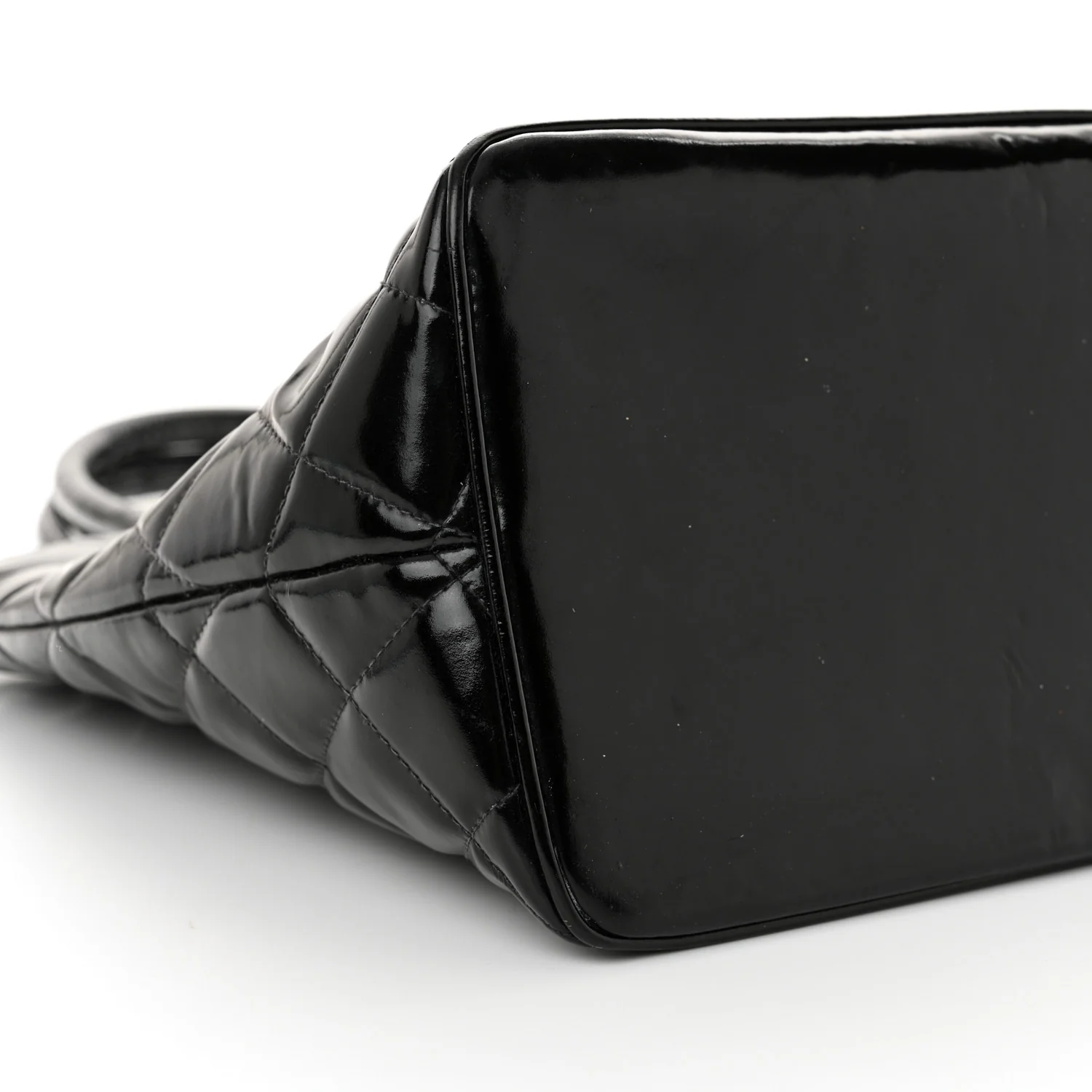 Patent Medallion Tote Black