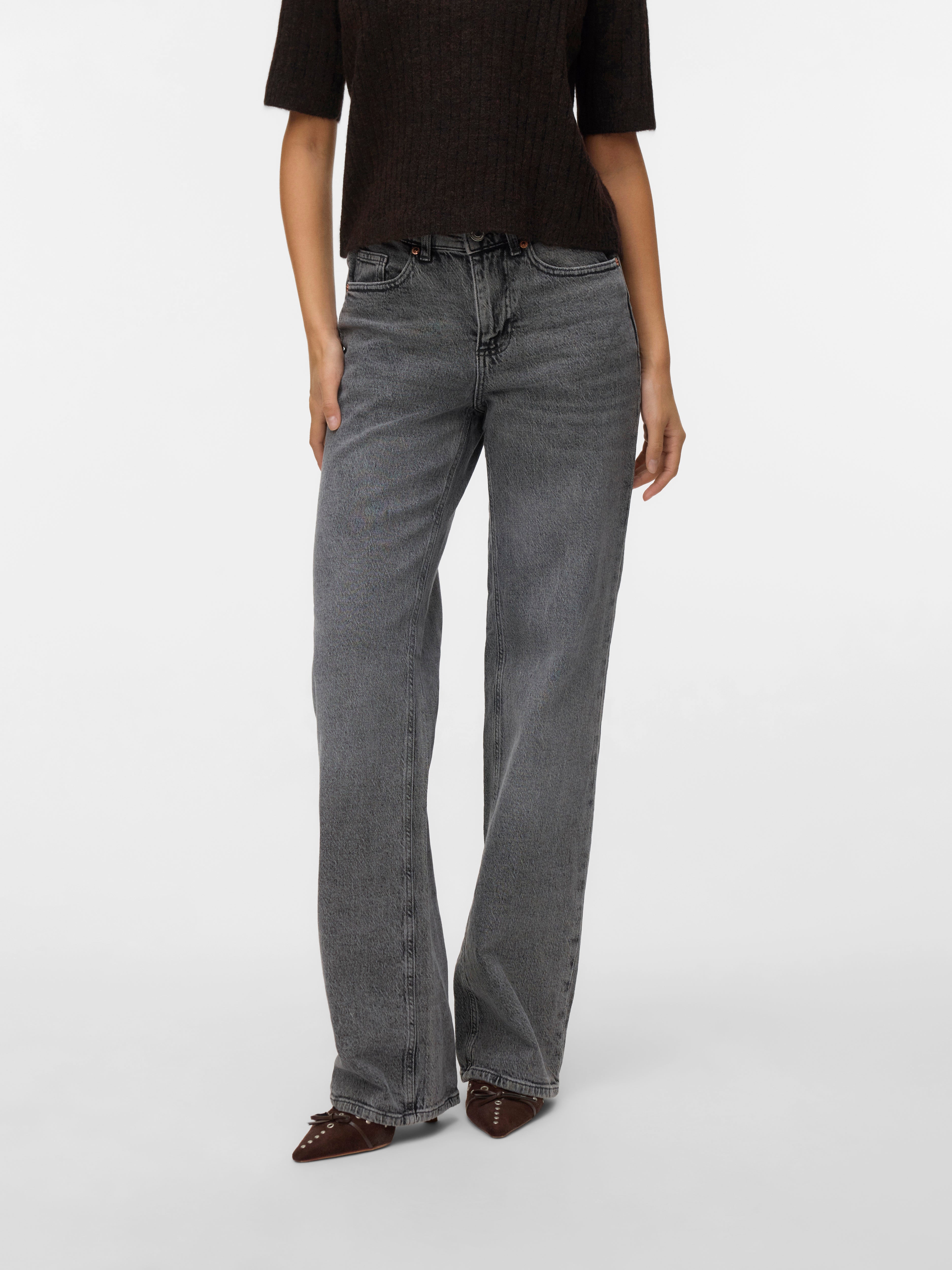 VERO MODA® VMMELISA Mid rise Wide Leg Fit Jeans
