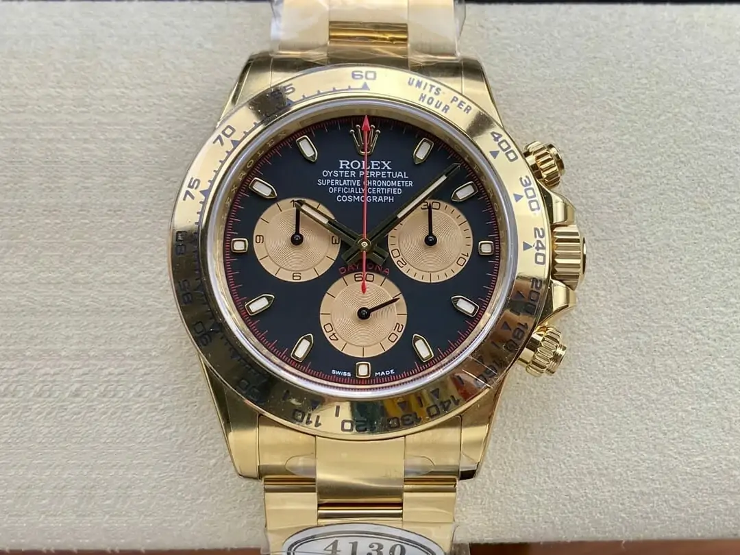 Rolex Cosmograph Daytona M116508-0009 Clean Factory Gold Strap