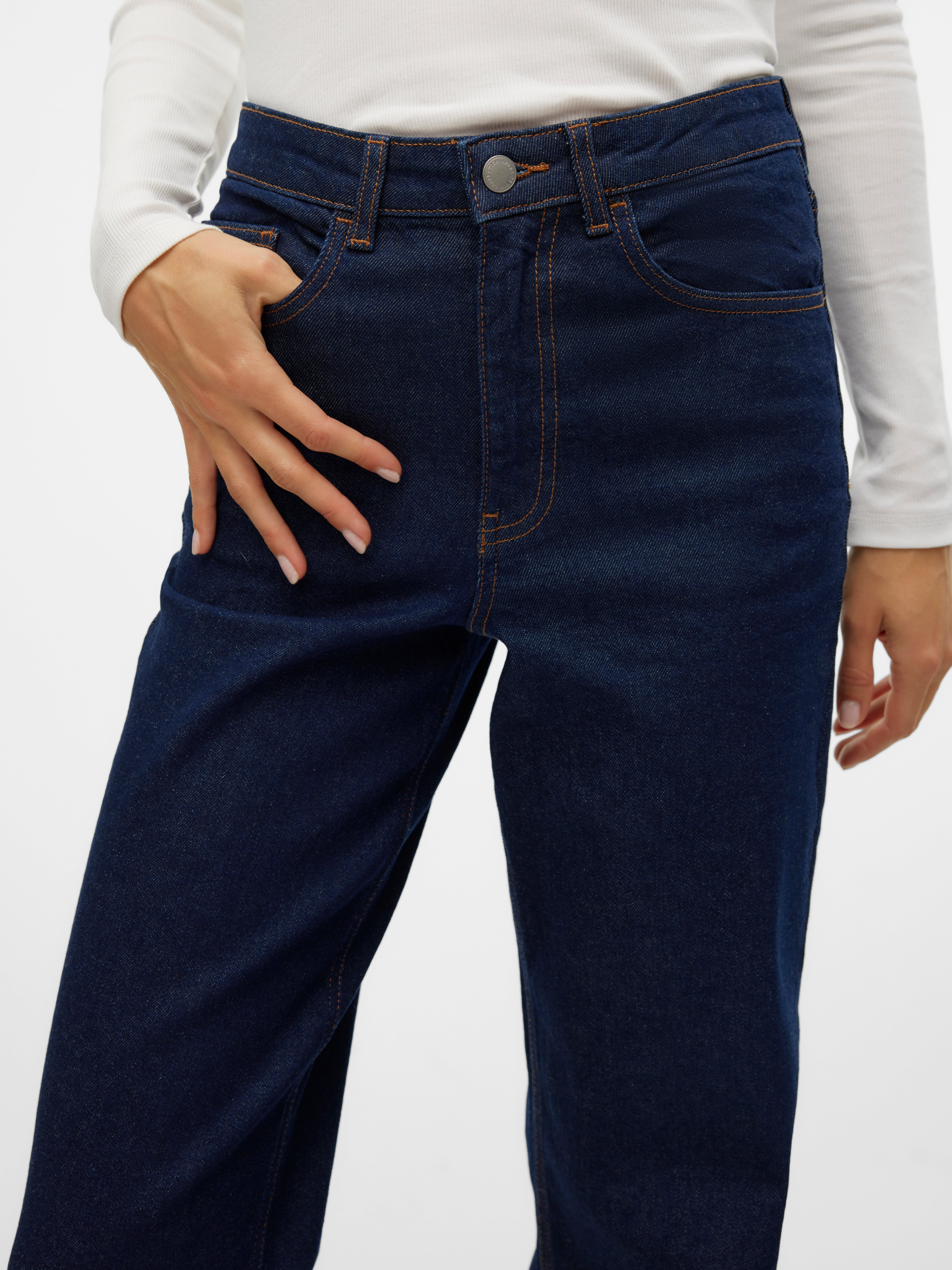 VERO MODA® VMREBECCA Super high rise Wide Leg Fit Jeans