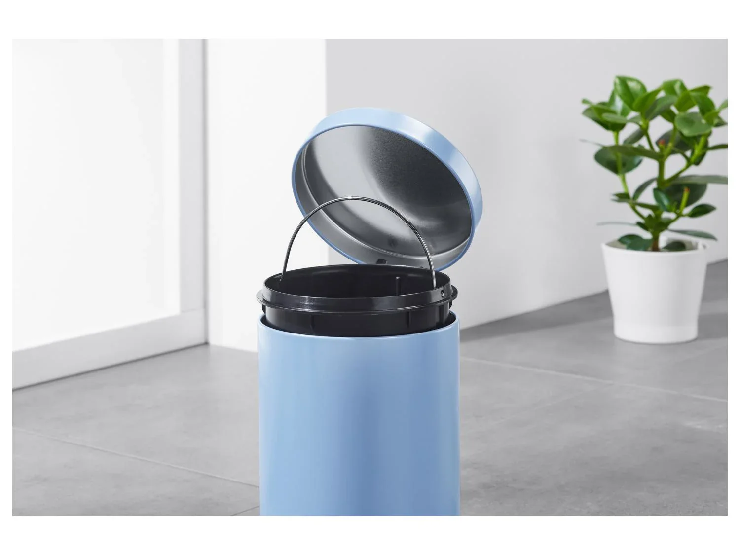 LIVARNO home Poubelle de salle de bains, 3 L