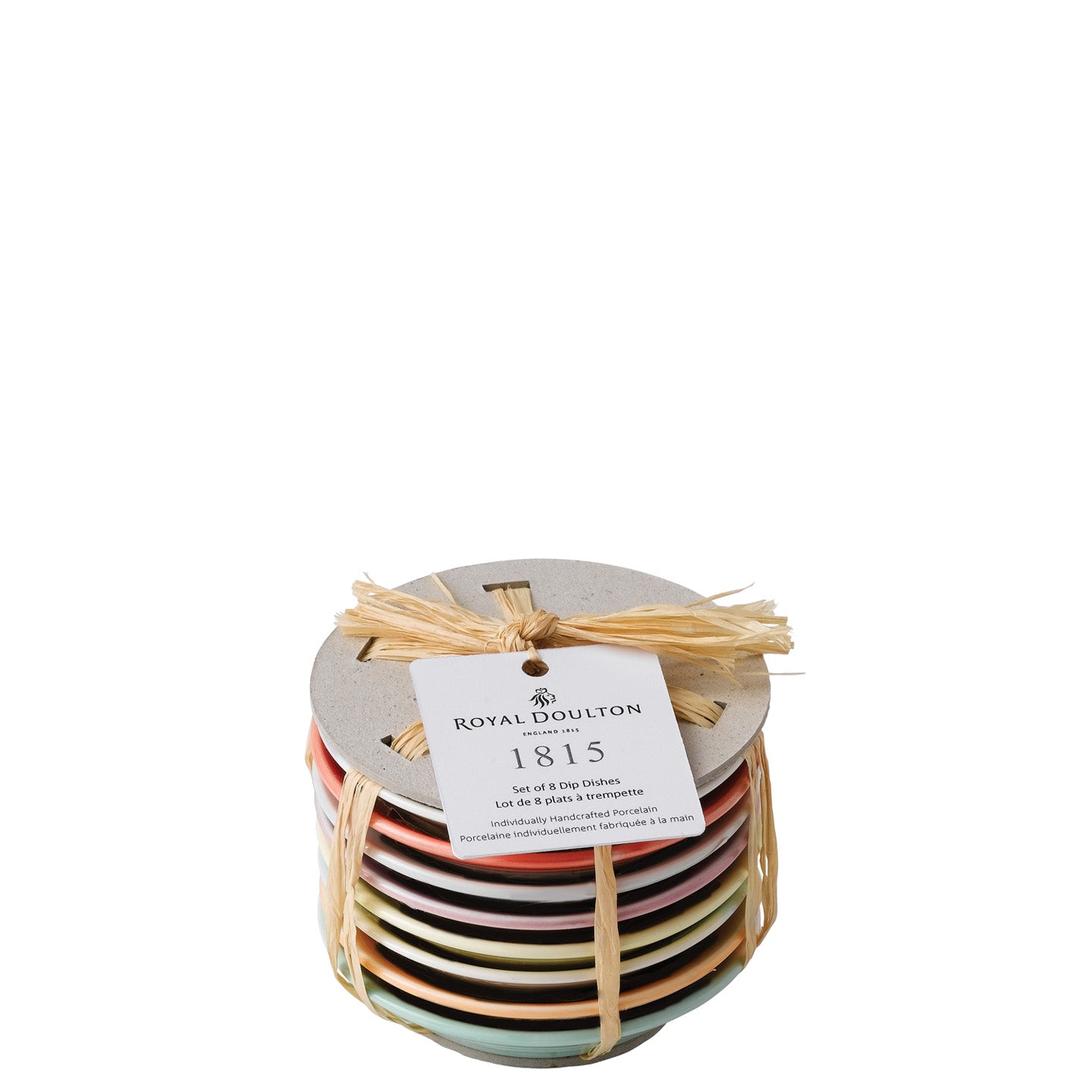 1815 Bright Dip Trays , Set of 8