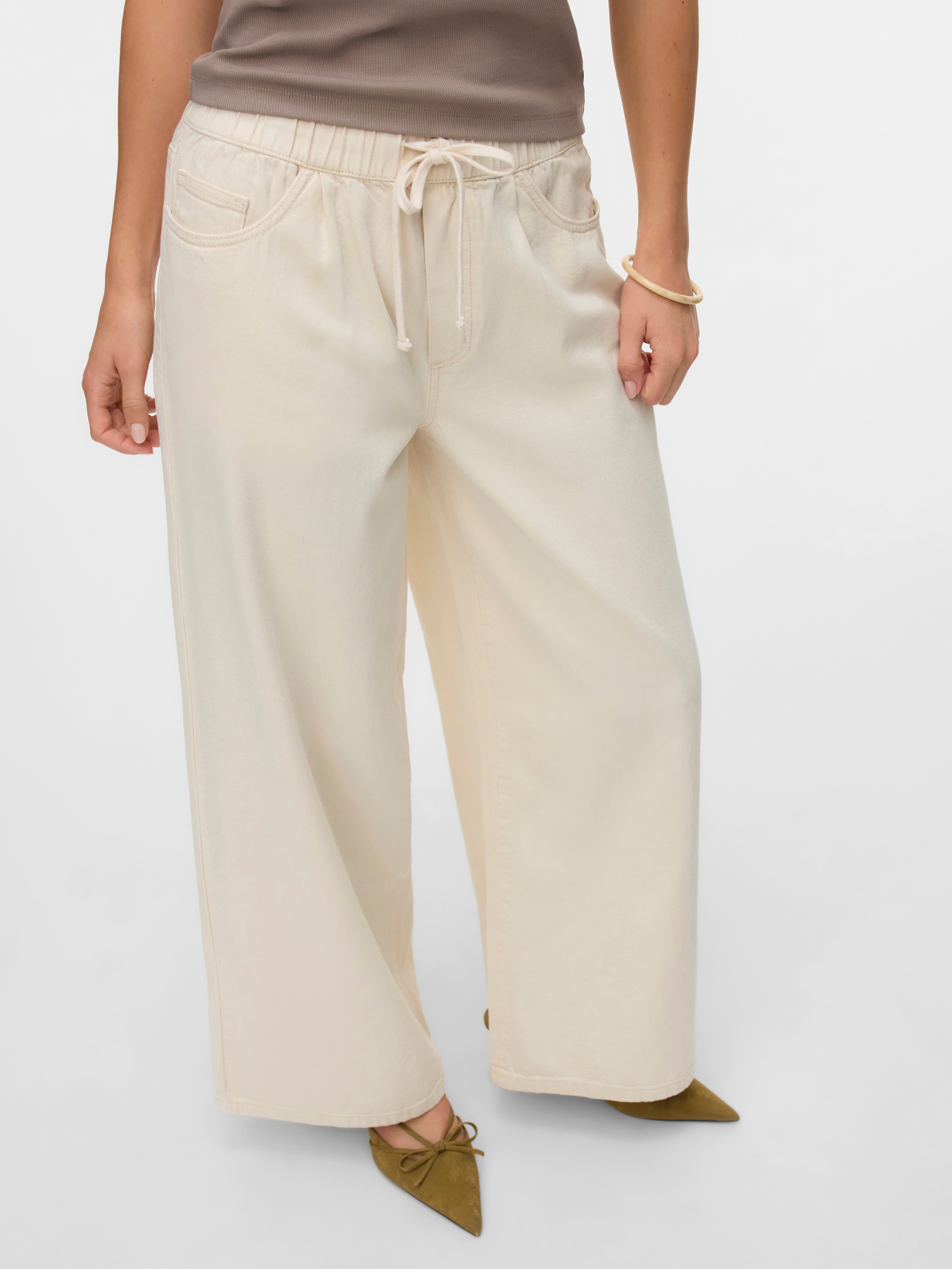 VERO MODA® VMVALERIA Mid rise Wide Leg Fit Jeans