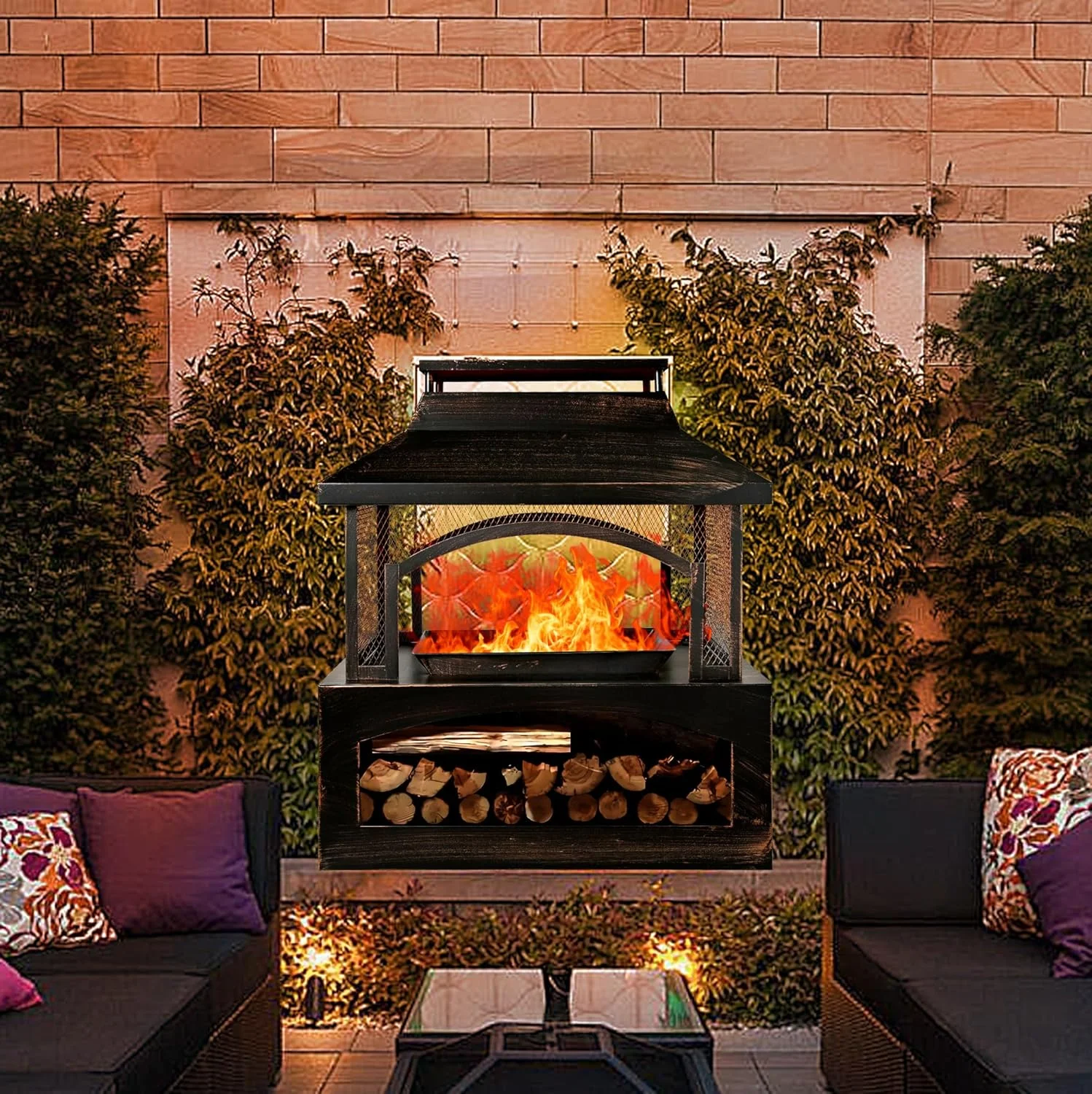 Fire Pit for Outside, 37