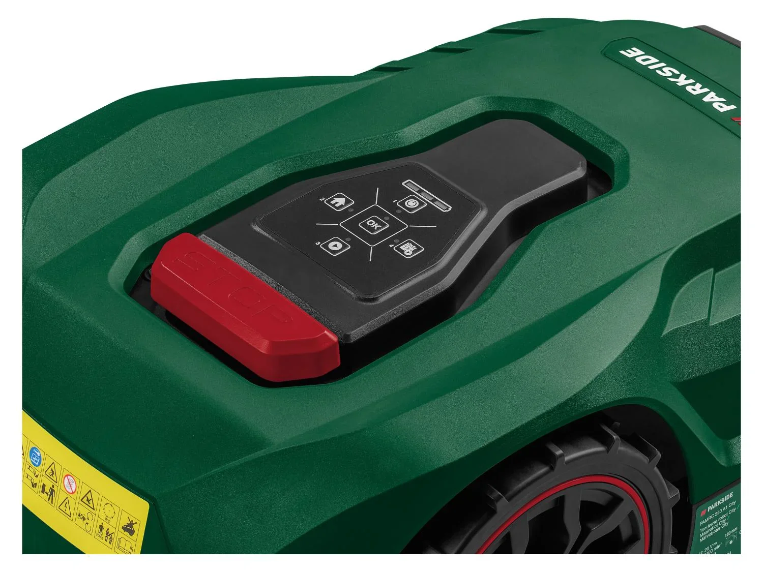 PARKSIDE Tondeuse robot City Smart, 250 m + Garage, 20 V