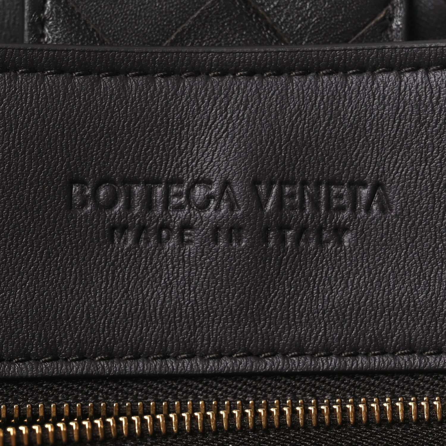 Nappa Intrecciato Large Andiamo Shoulder Bag Fondant