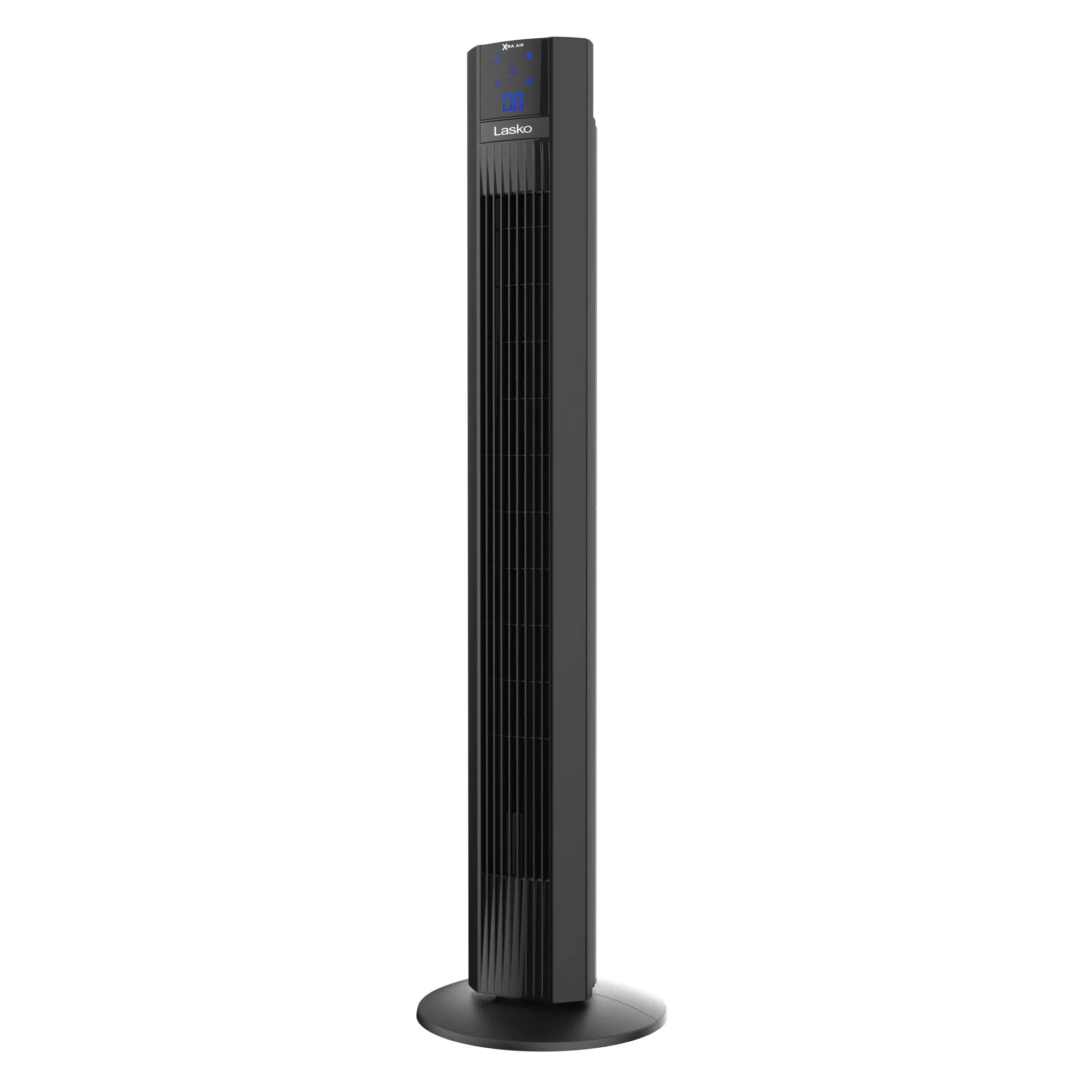 Xtra Air? 48" 4-Speed Oscillating Remote Controlled Tower Fan, Black T48336 - Image 9
