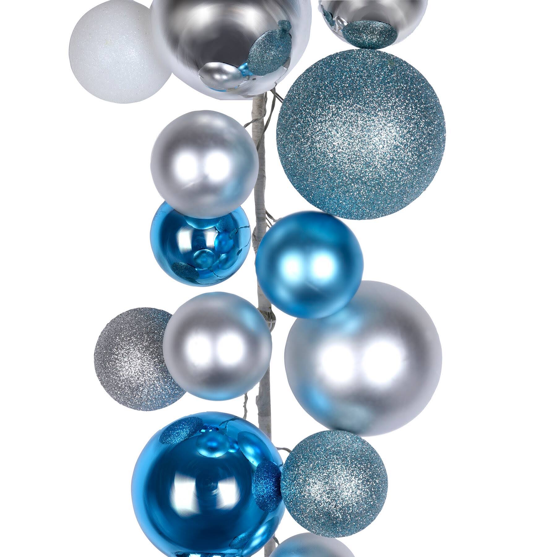 6ft Blue & Silver Ball Garland by Ashland | Michaels