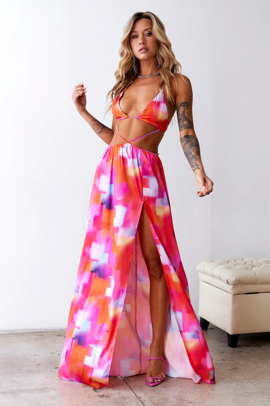 BEACNLADY New Sensations Maxi Dress Multi