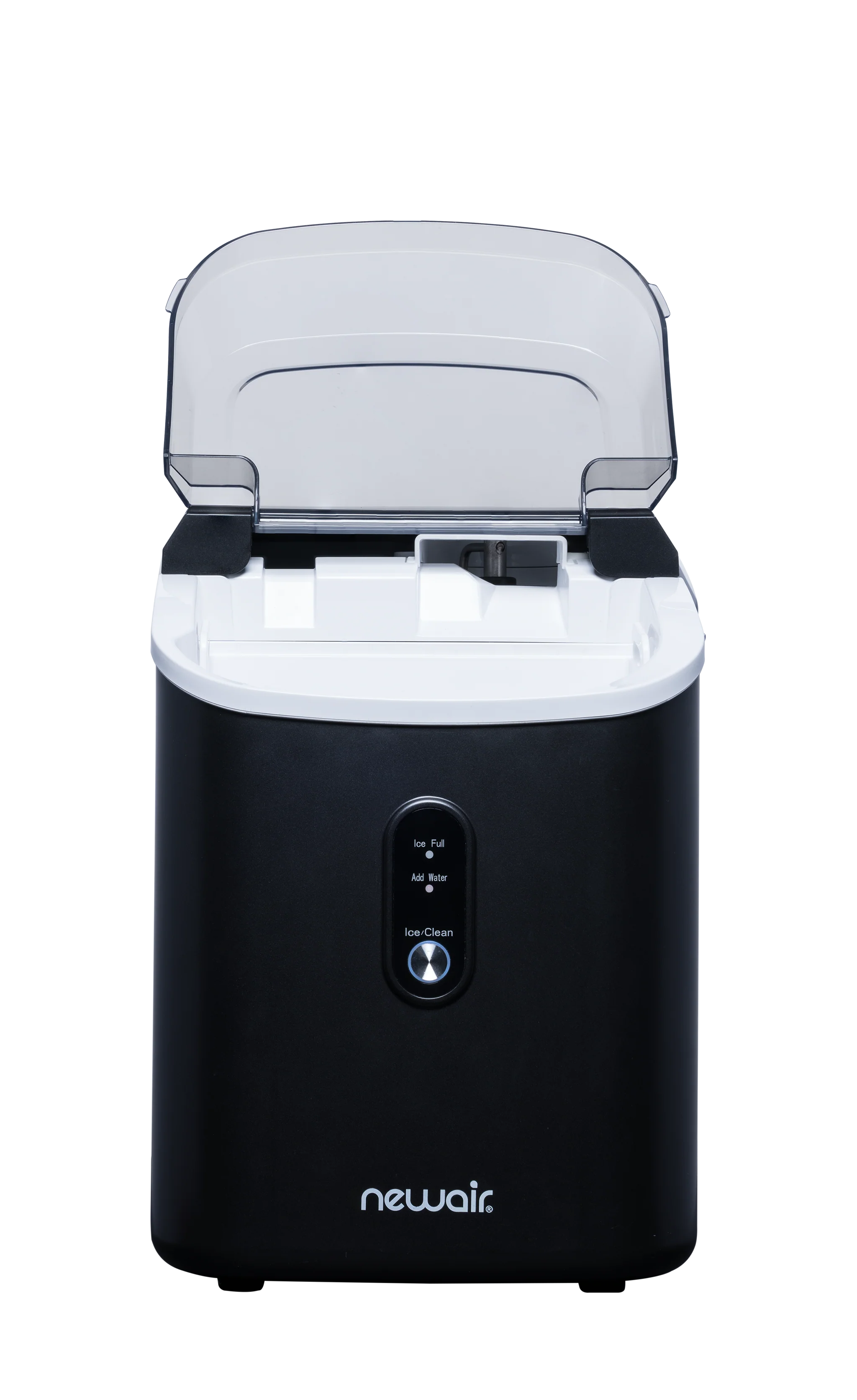 Newair Countertop Nugget Ice Maker in Matte Black or Stainless Steel, 26 lbs/Day