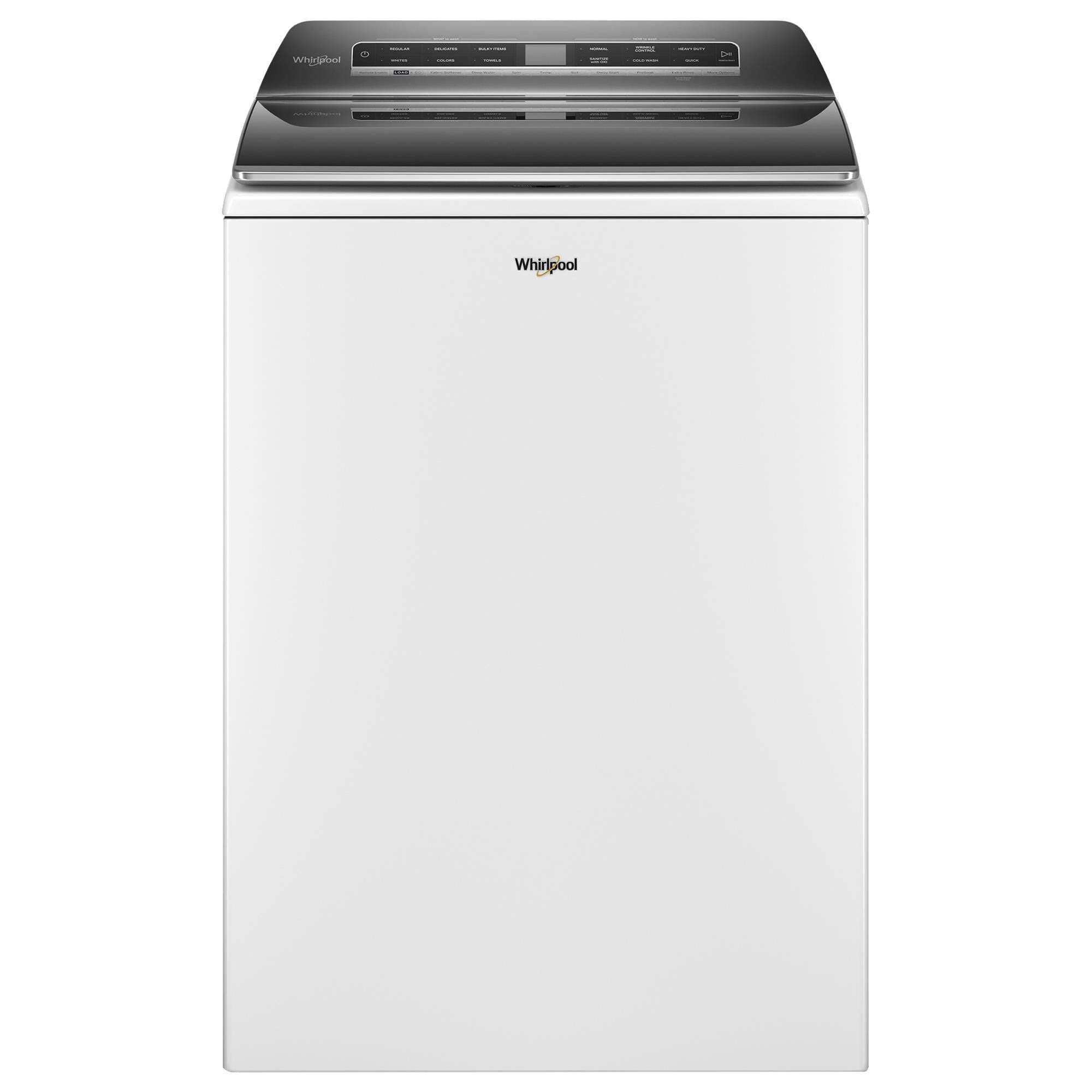 Whirlpool 5.2 - 5.3 Cu. ft. Top Load Washer with 2 in 1 Removable Agitator White