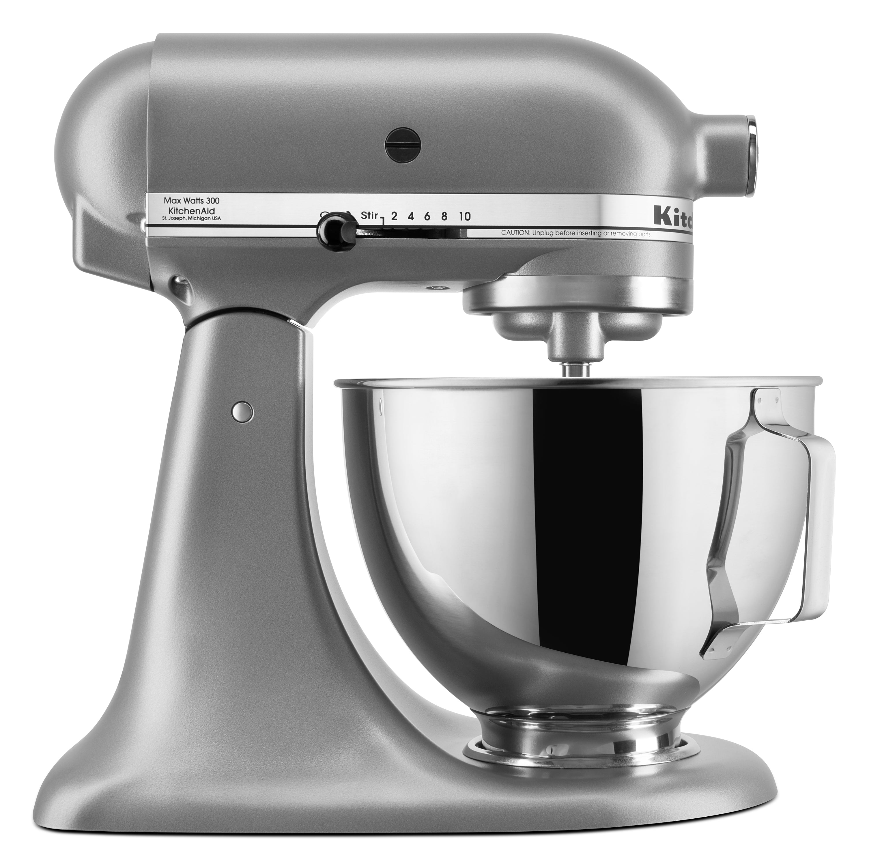 Robot pâtissier KitchenAid Deluxe 4,5 pintes à tête inclinable - KSM97SL