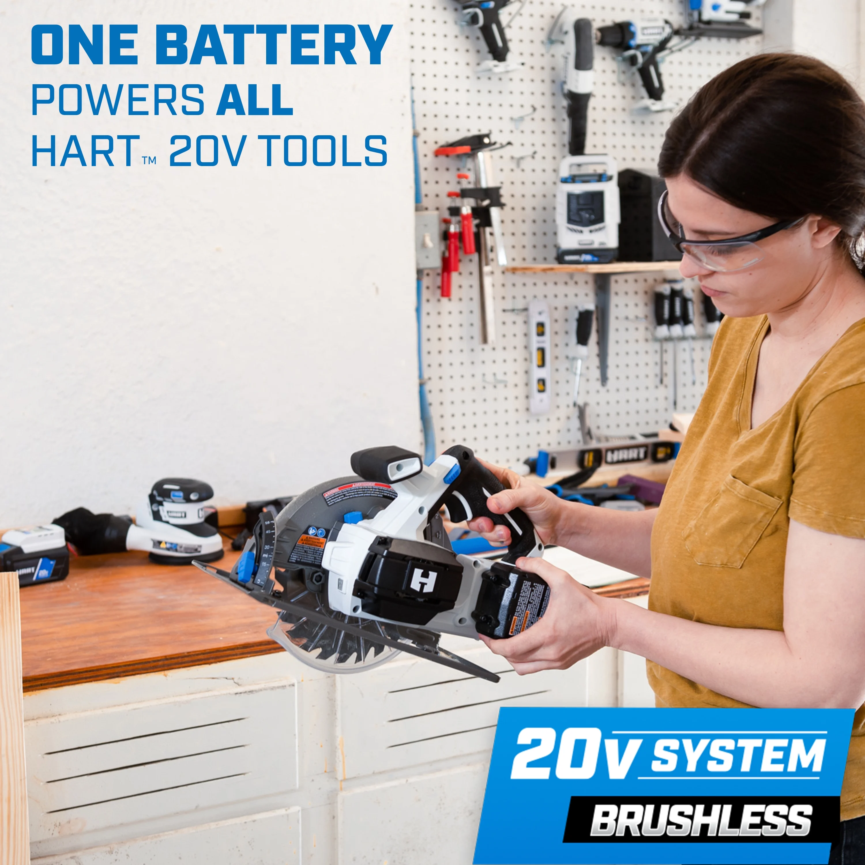 20-Volt 7-1/4-inch Brushless Circular Saw (Battery Not Included) - Image 4