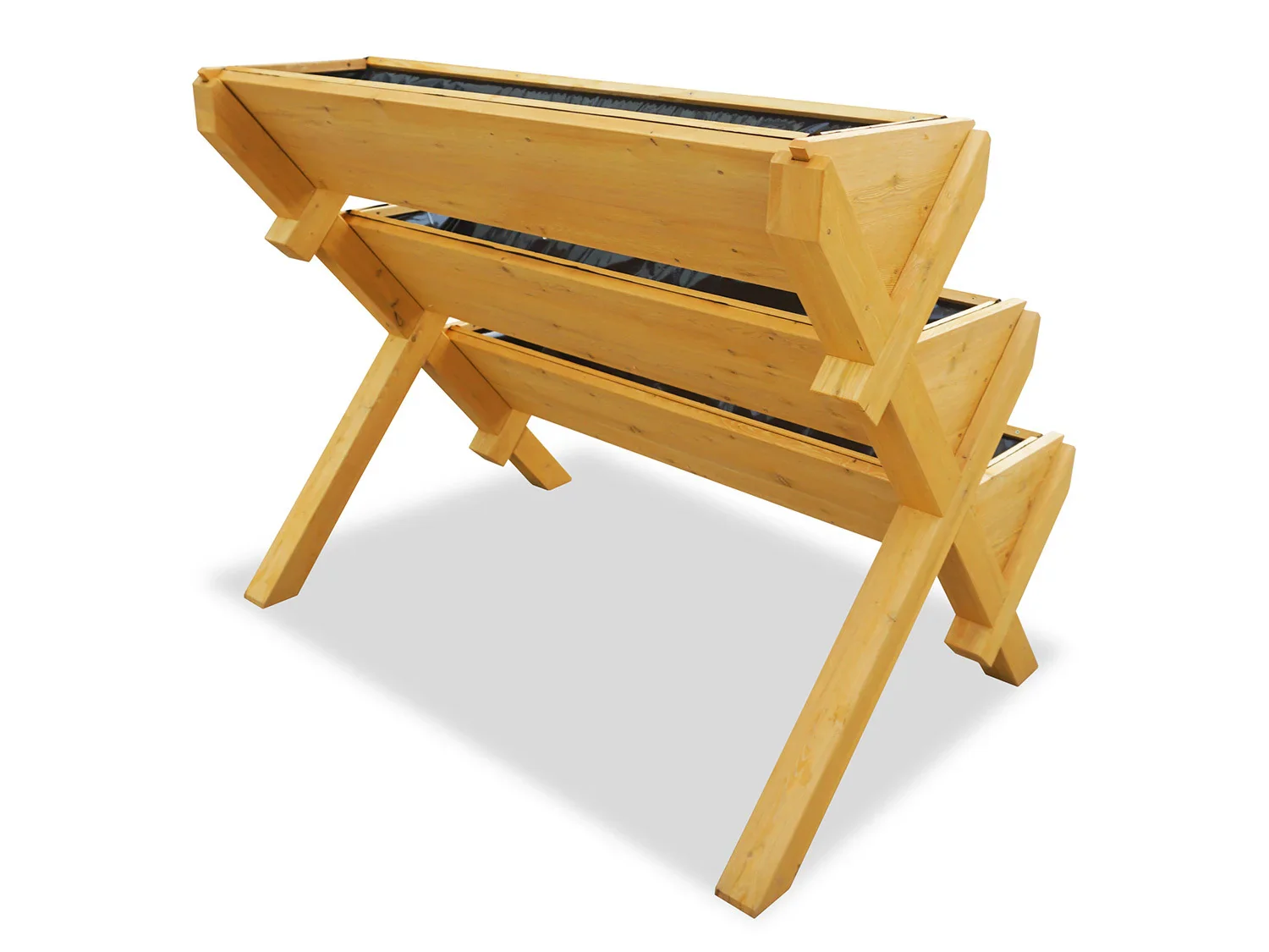 HABAU Jardinire surleve sur pieds Trio