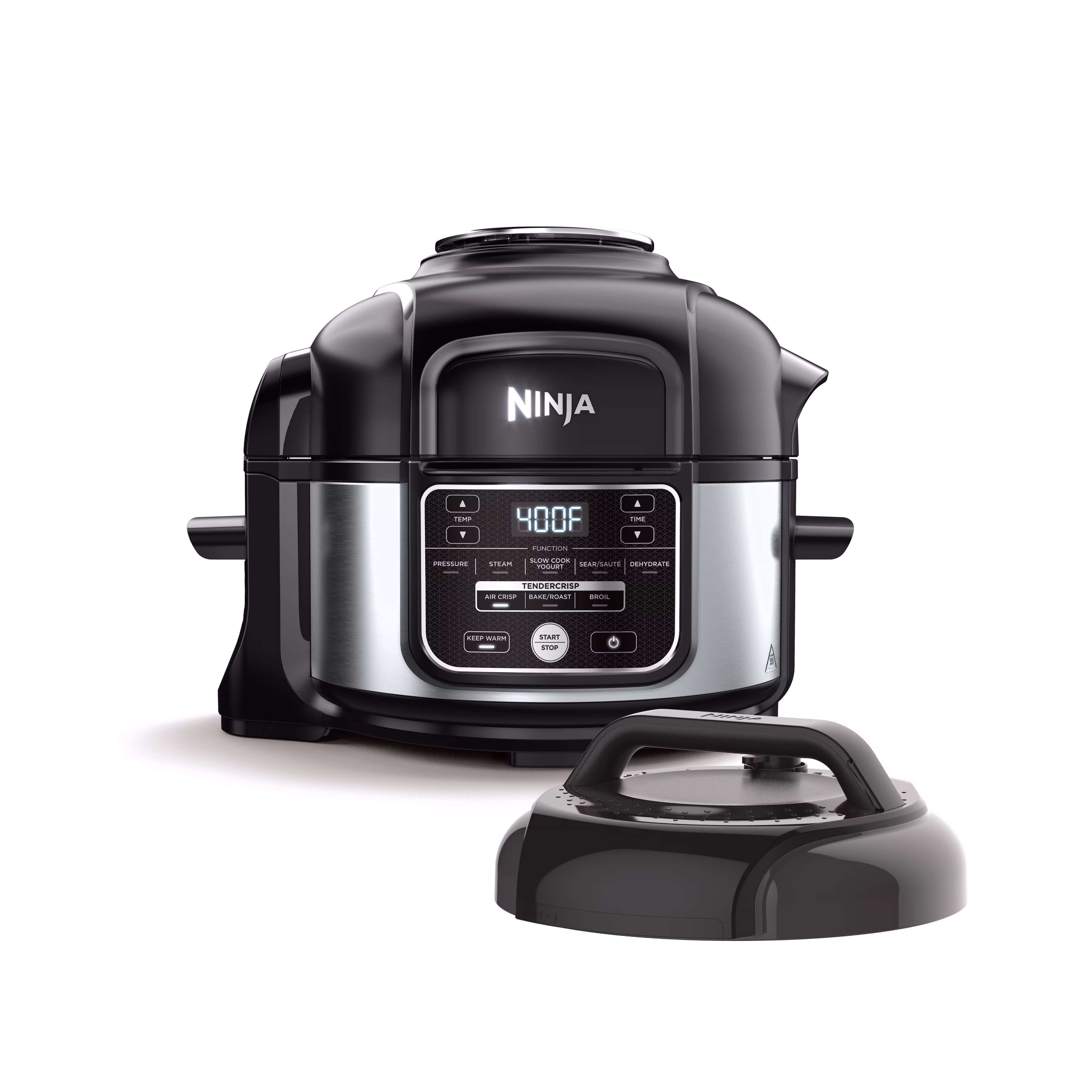 Ninja Foodi 10 - in - 1 5 Qt Pressure Cooker, Steamer, Bake, Broil, Dehydrate, Air Fryer, Non - Stick, FD101 Stainless Steel