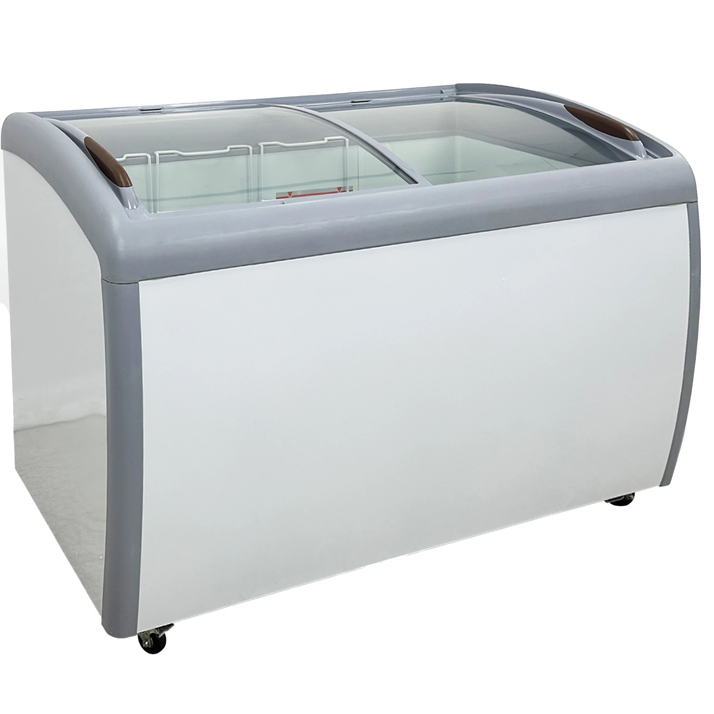 Elite Kitchen Supply 9.2 cu ft Commercial Ice Cream Freezer, White