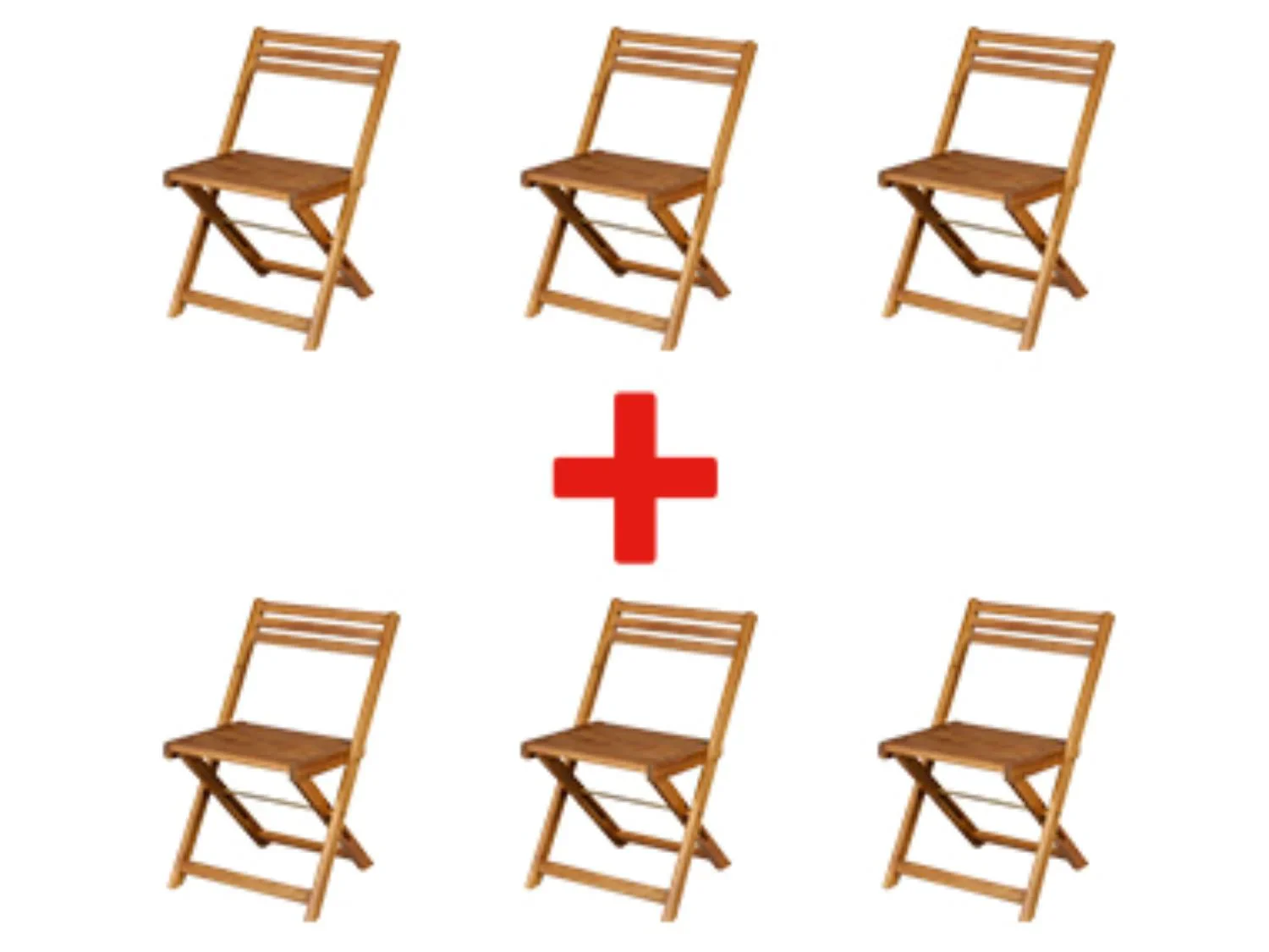 LIVARNO home Lot de 6 chaises SEVILLA
