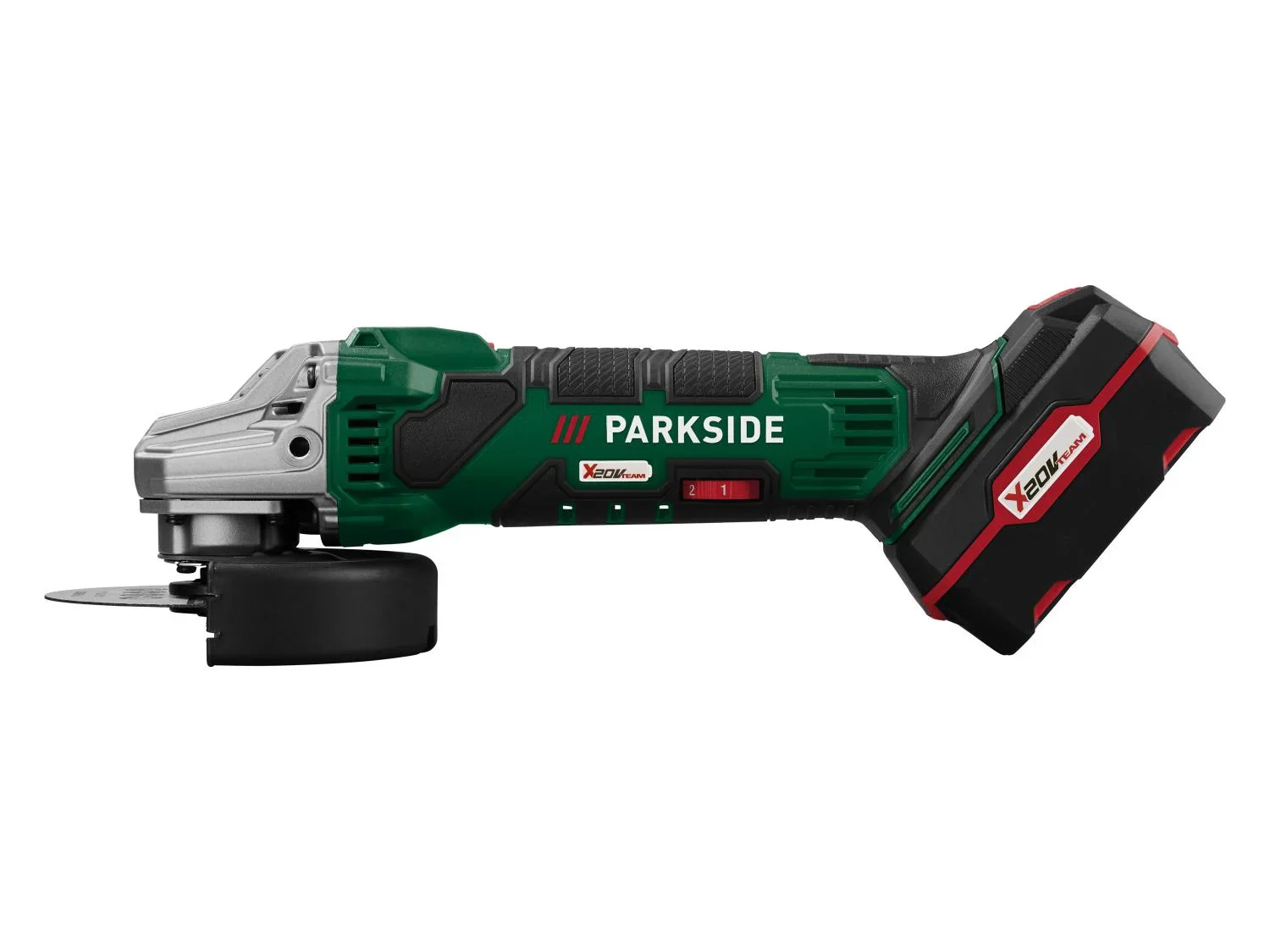 PARKSIDE Meuleuse d'angle sans fil 20 V / 4 Ah PWSA 20-Li D4, coffret de dmarrage avec batterie et chargeur