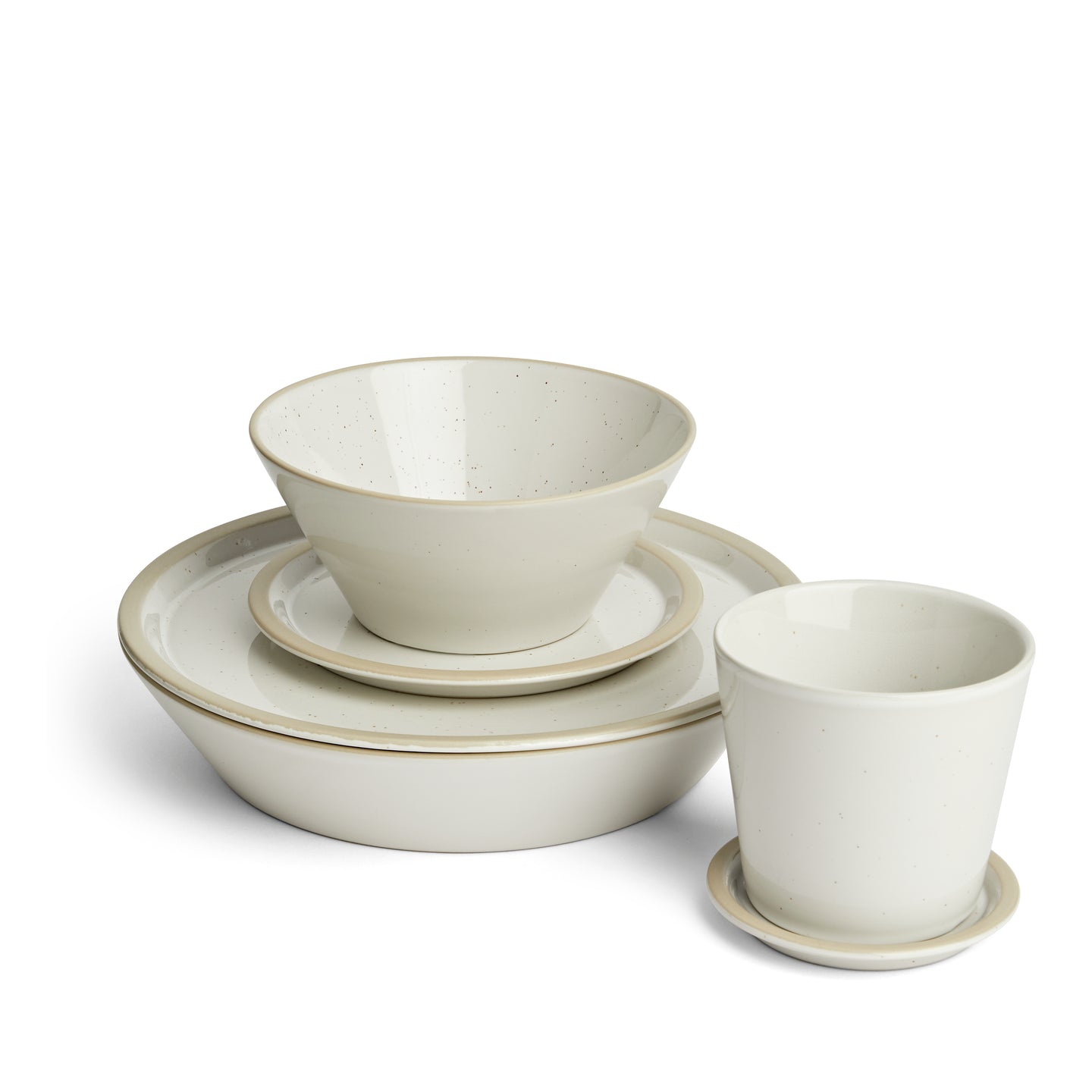 Urban Dining Dinnerware Set White, 6-piece Set