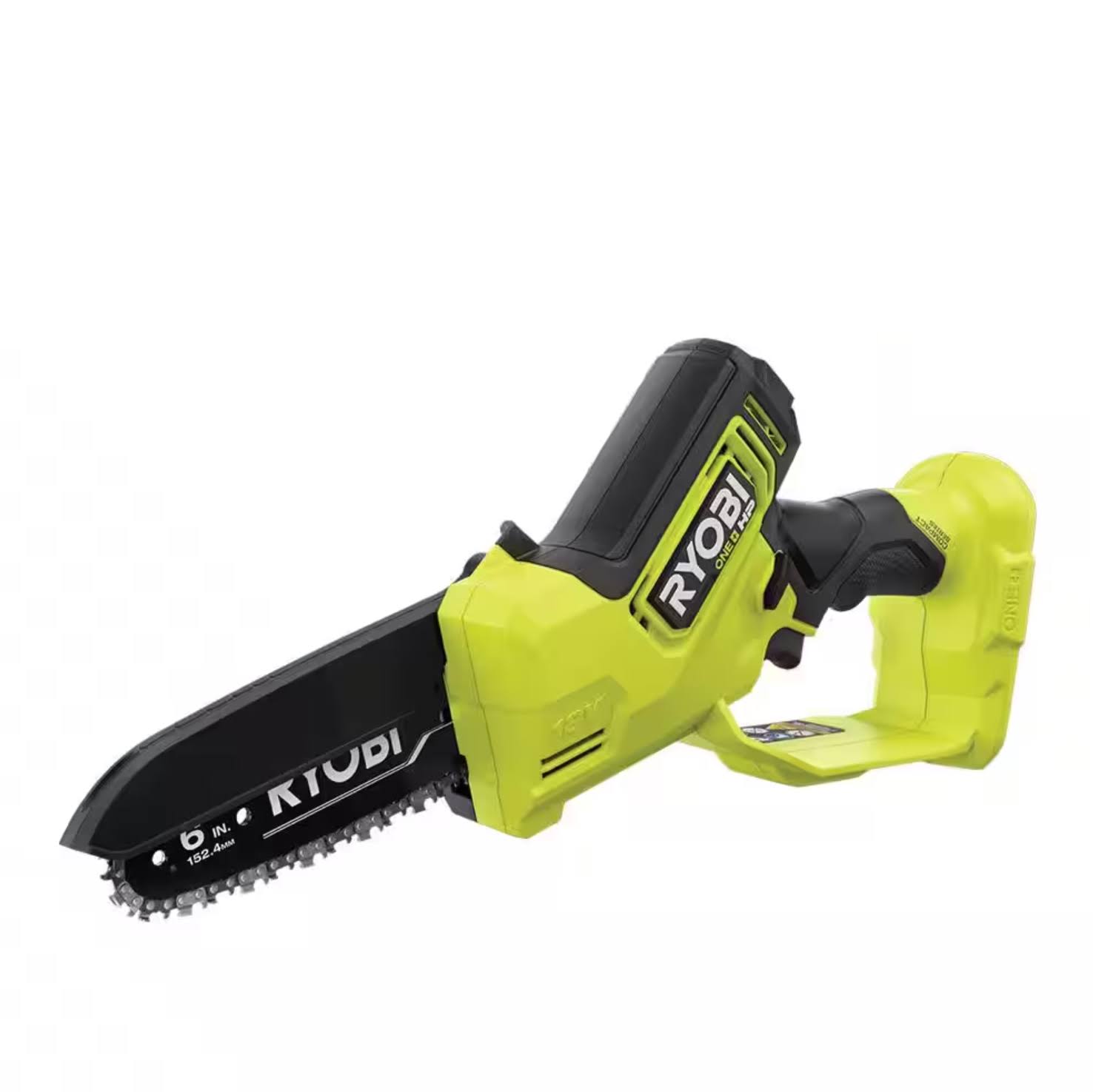 Ryobi One+ HP 18V Brushless 6 in. Battery Compact Pruning Mini Chainsaw (Tool Only)