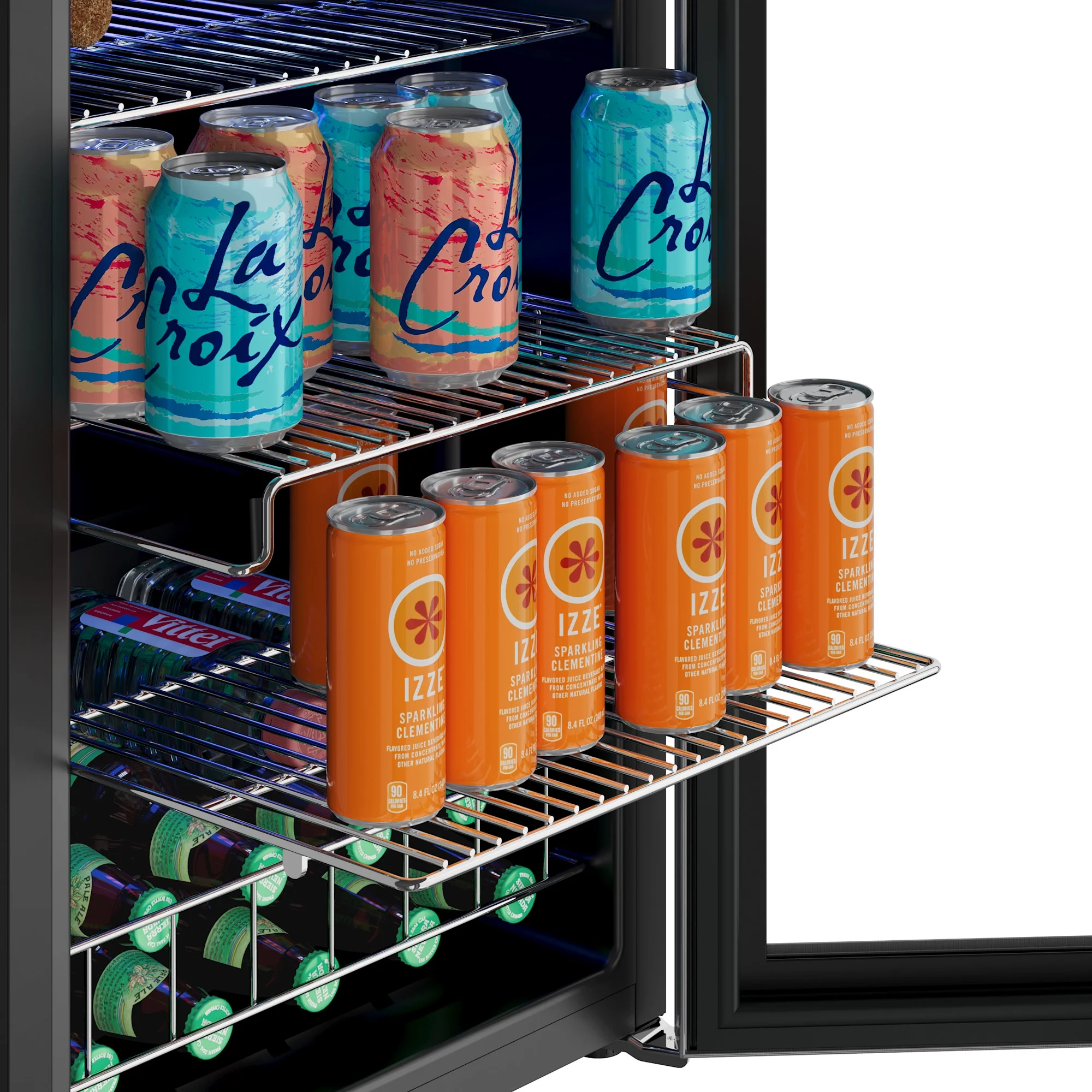Bwc91 17" Wide 80 Can Capacity Extreme Cool Beverage Center Stainless Steel - Image 2