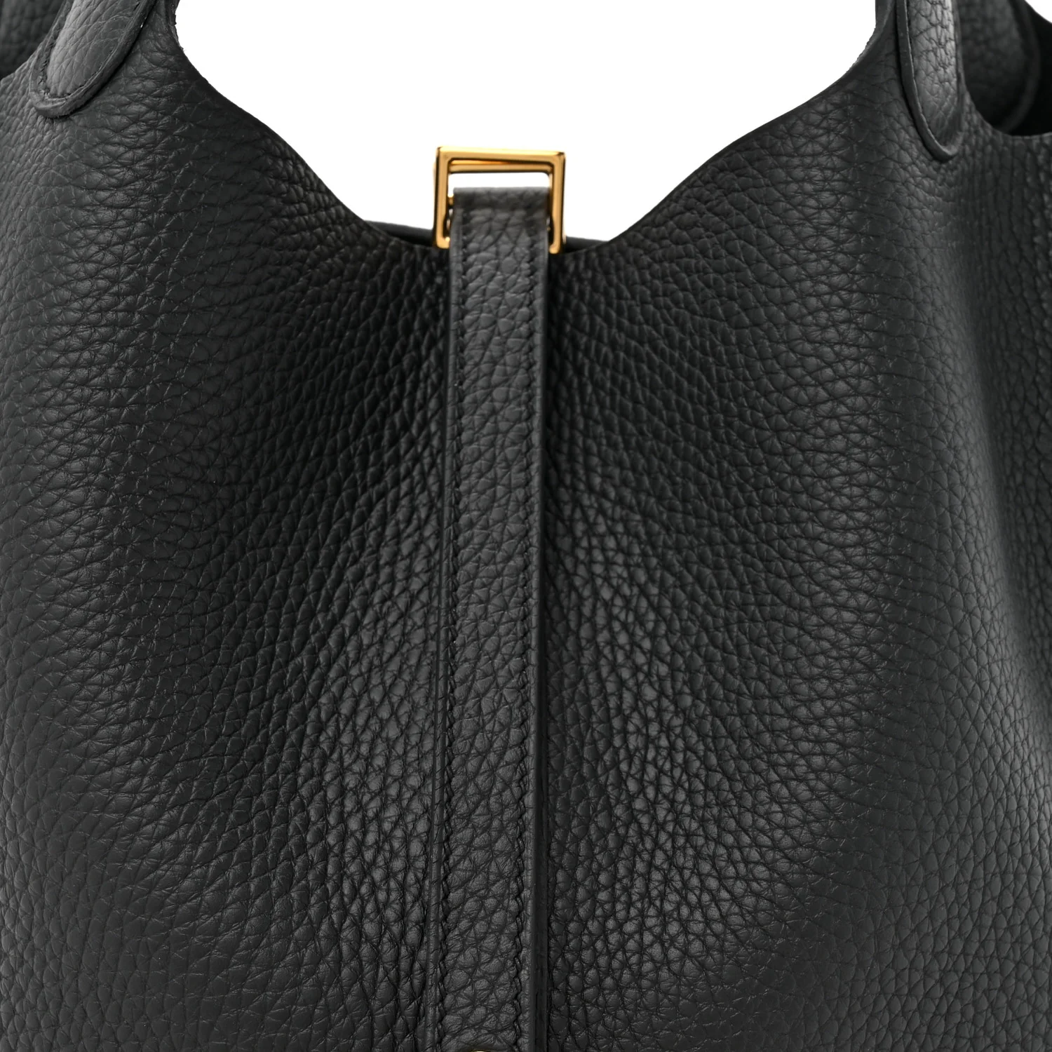 Taurillon Clemence Picotin Lock 22 MM Black